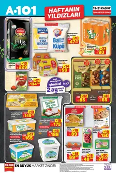 15.11.2025 tarihinden itibaren geçerli olan A101 kataloğu önizlemesi