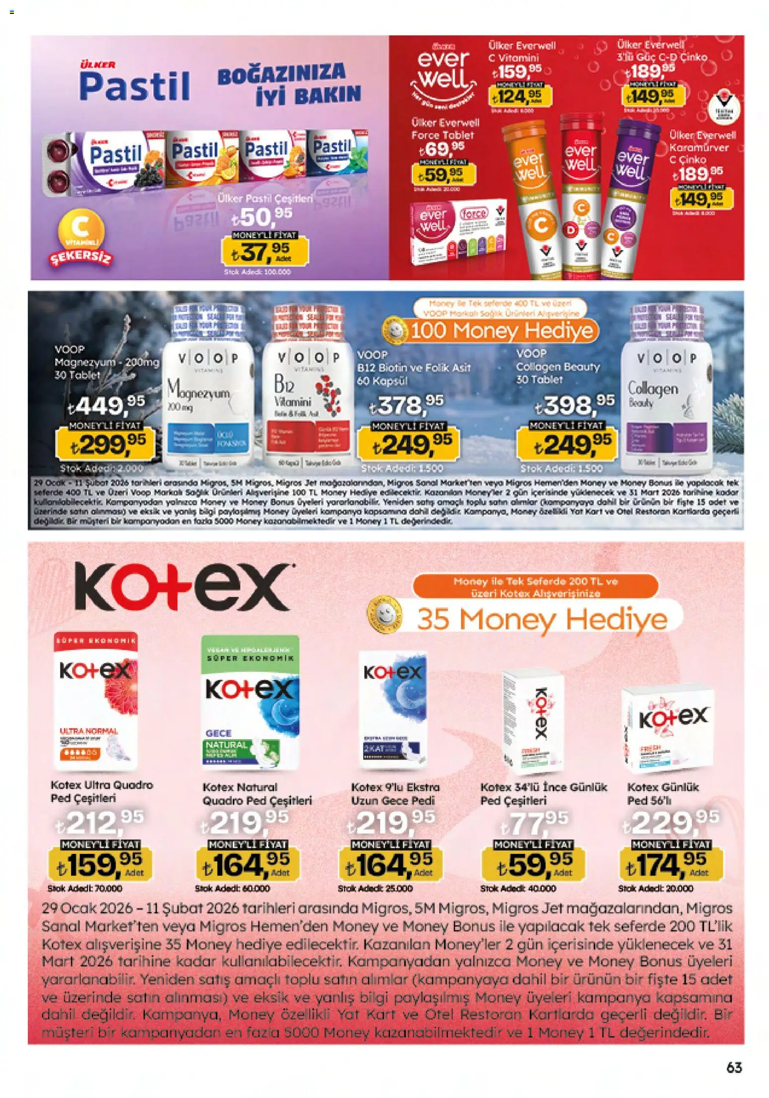 Migros Katalog - Migroskop - 29.01.2026 tarihinden itibaren geçerlidir | Sayfa: 63