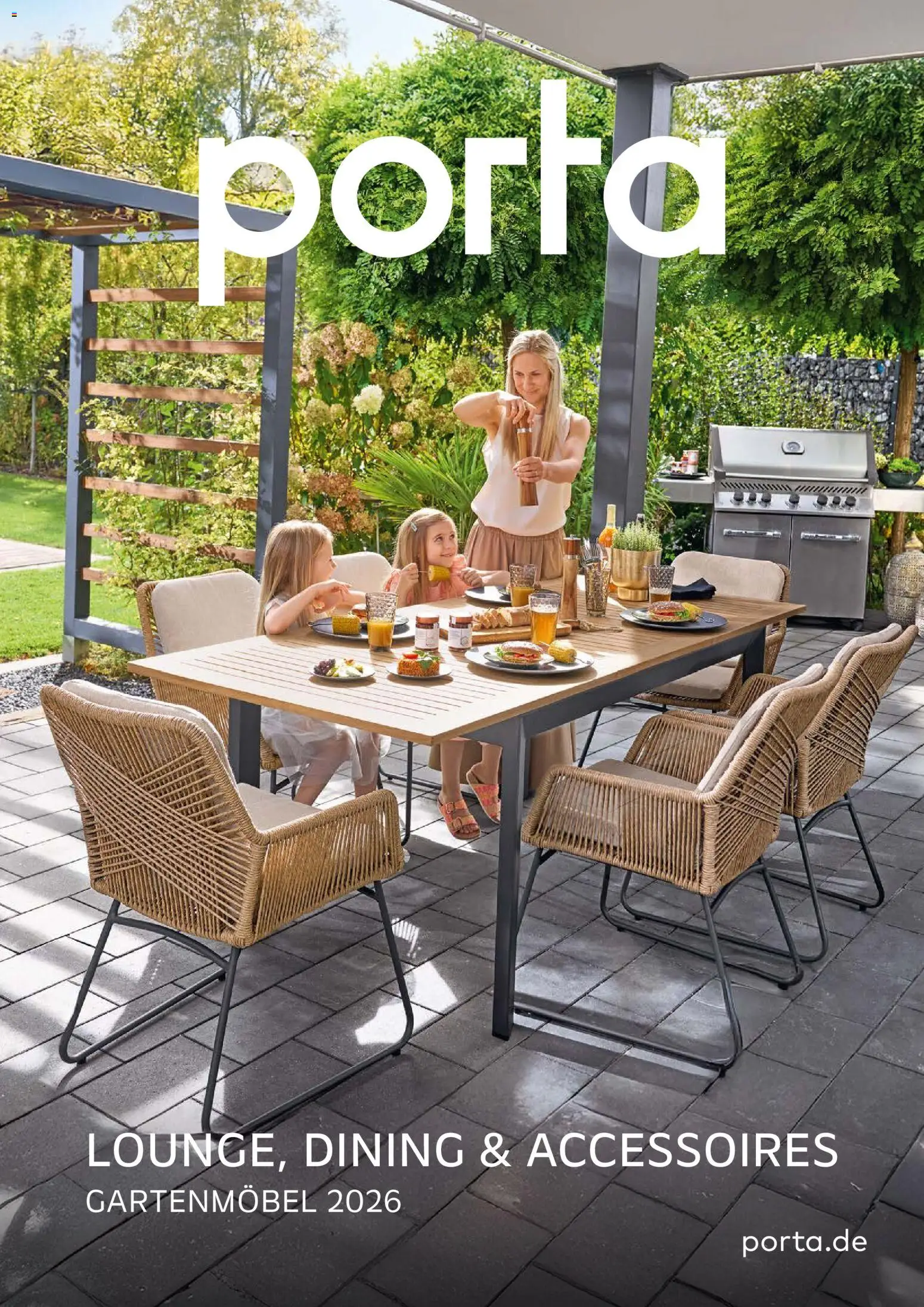 Porta! Gartenmöbel Katalog – gültig ab 01.03.2026 | Seite: 1 | Produkte: Gartenmöbel