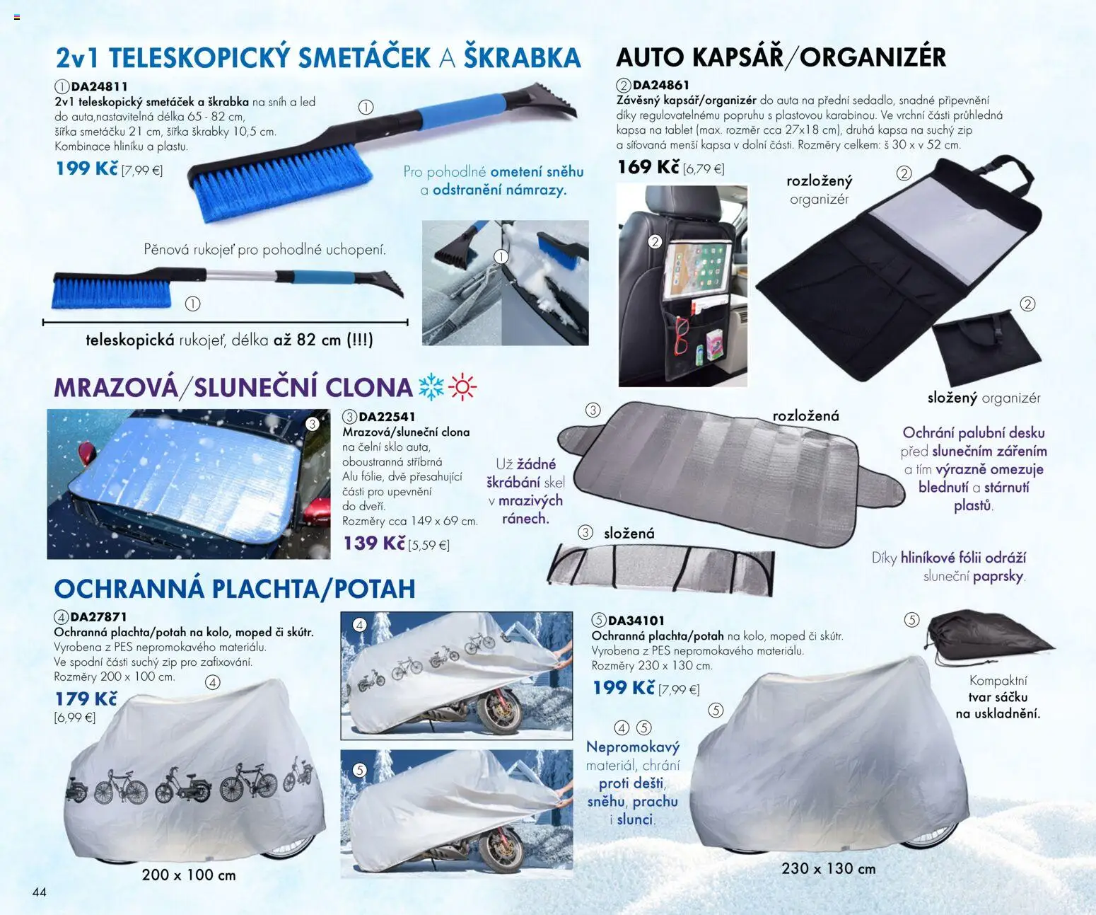 Nové Dedra akcie – leták je platný od 01.01.2026 | Strana: 44 | Produkty: Organizér, Tablet