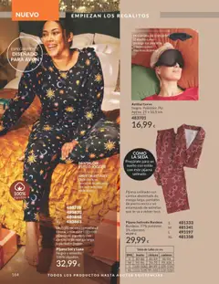 Vista previa Pijama Sol y Luna, Negro y amarillo. 100% algodón. válido desde el 01.10.2025 | Página: 164