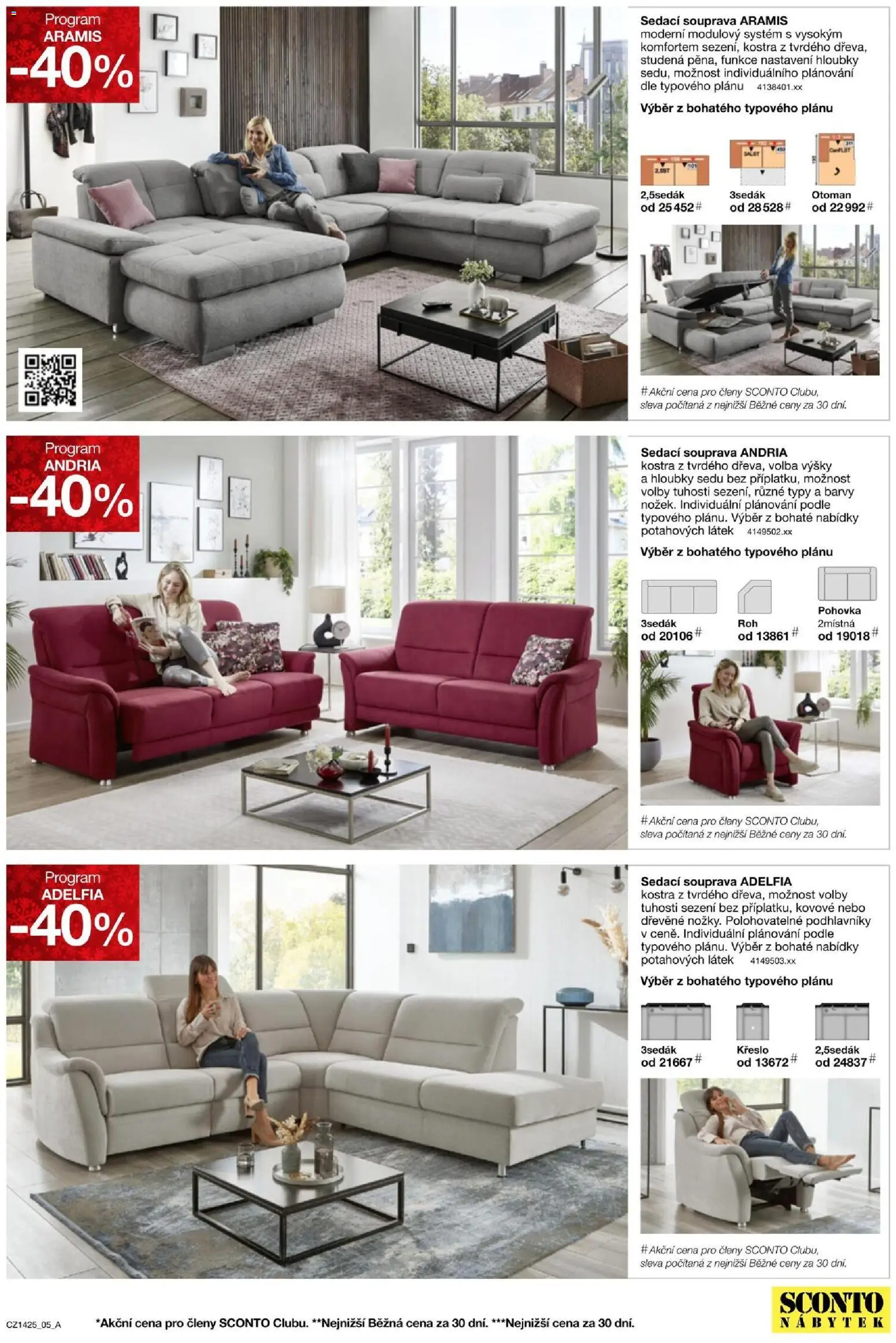 Sconto nábytek leták od 05.11.2025 | Strana: 5 | Produkty: Sedací souprava, Nábytek, Pohovka, Barvy