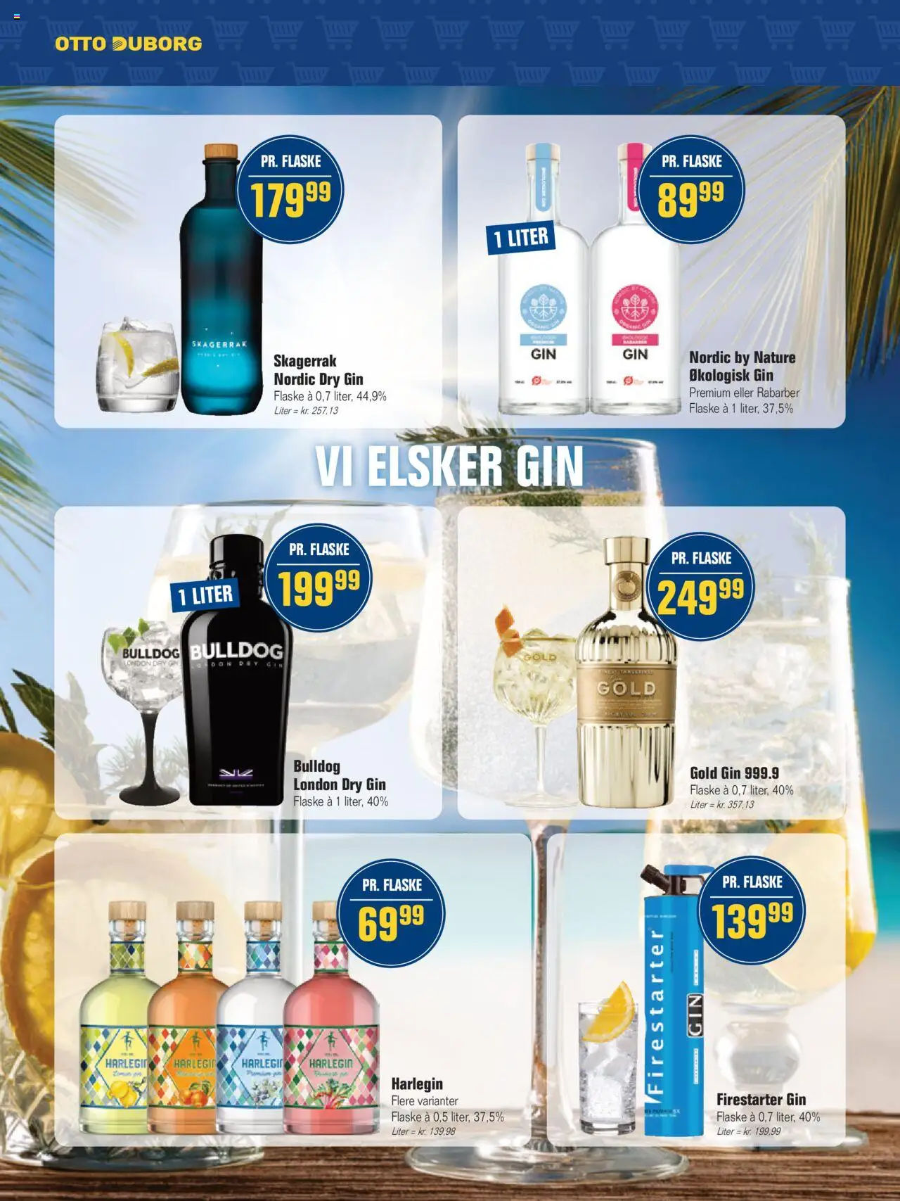 Otto Duborg Tilbudsavis gyldig fra 26.06.2025 | Side: 19 | Produkter: Rabarber, Gin