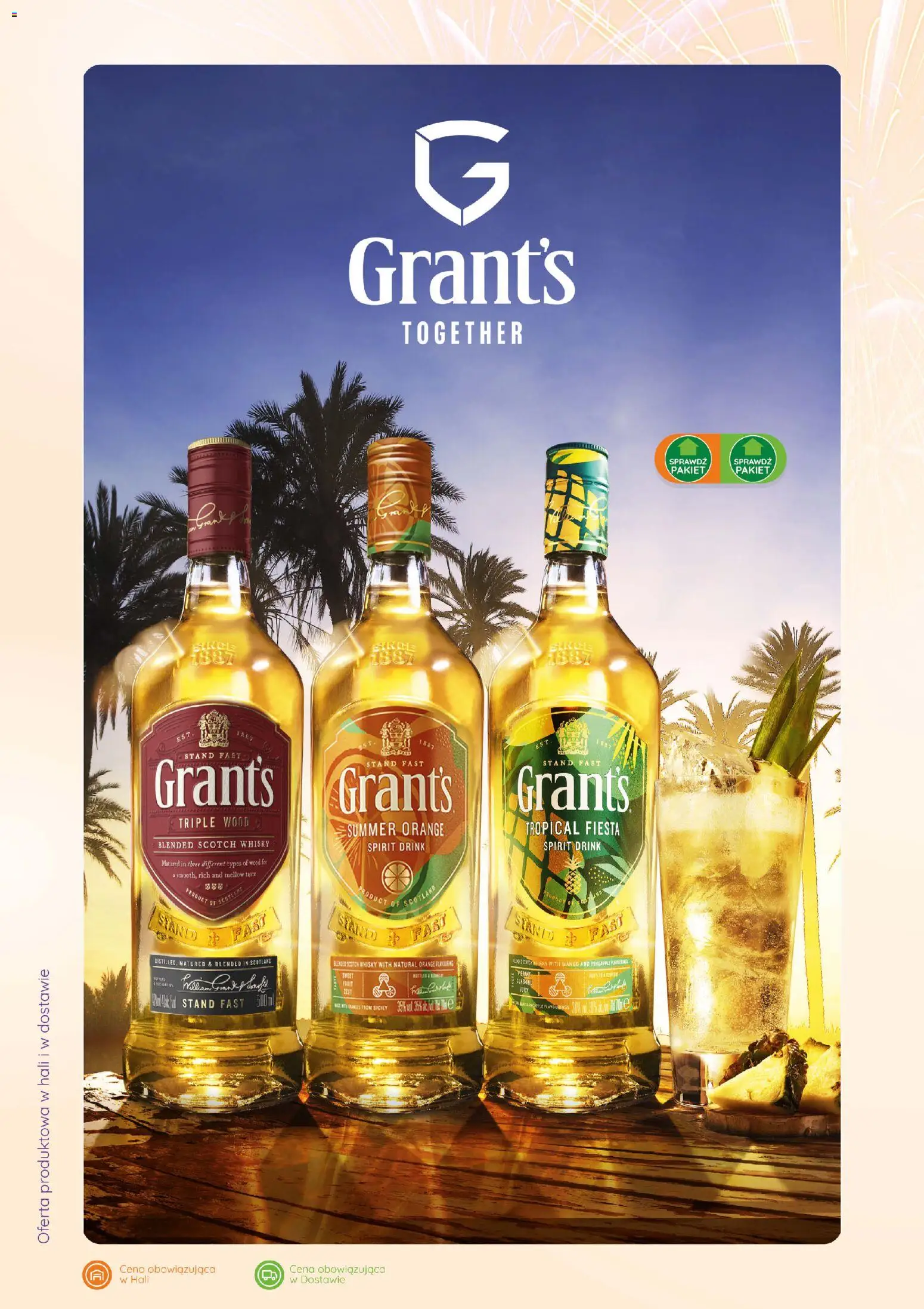 Eurocash Gazetka - Katalog Alkoholowy od 01.01.2026 | Strona: 24 | Produkty: Mango, Grant's, Whisky