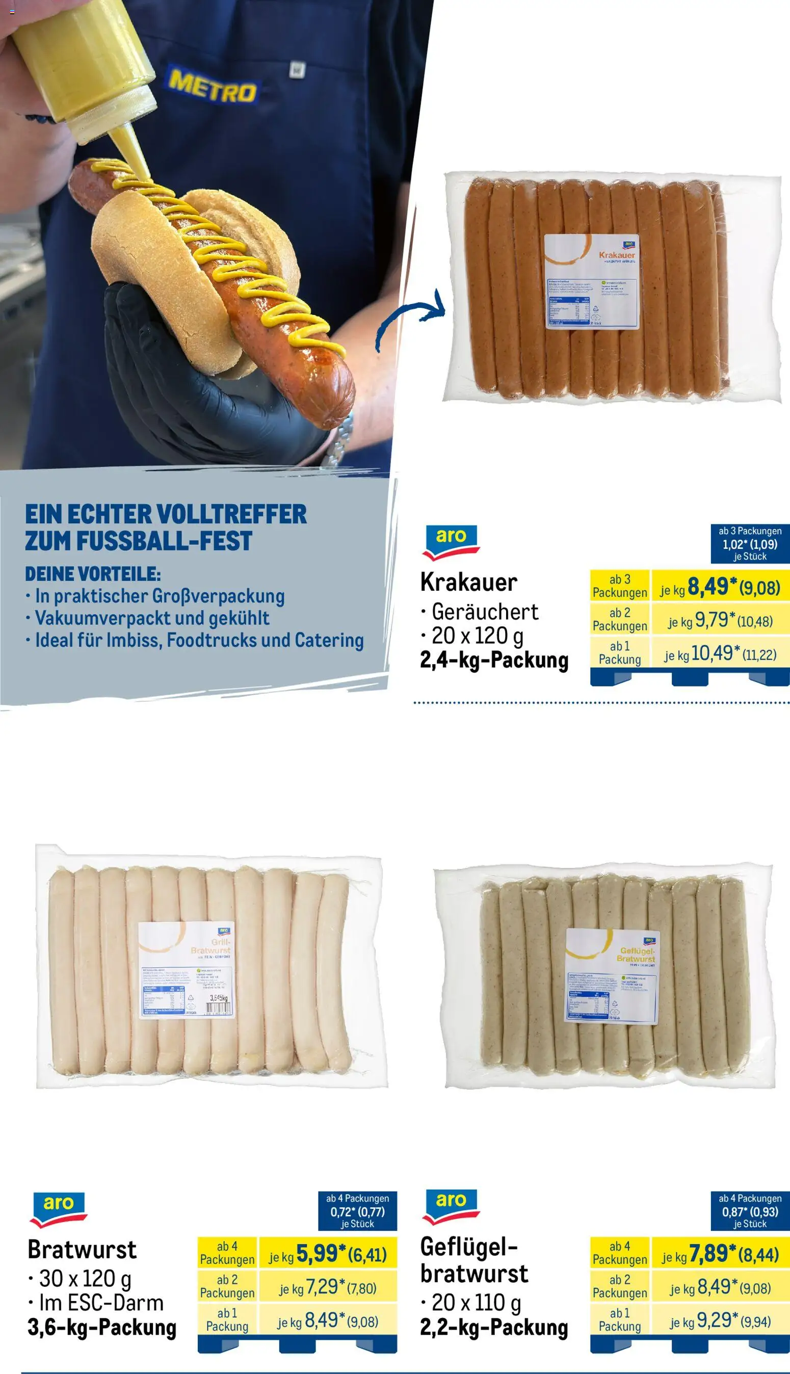 Metro Monats-Menü – gültig ab 01.05.2026 | Seite: 19 | Produkte: Grill, Bratwurst