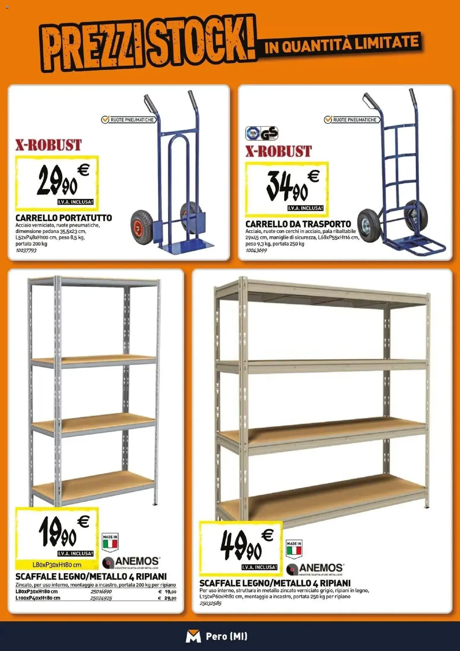 Volantino TECNOMAT del 26.03.2026 | Pagina: 15 | Prodotti: Ripiano, Carrello, Scaffale