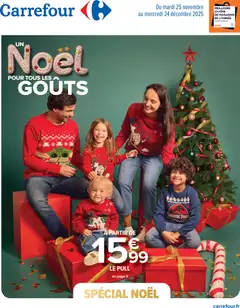 Carrefour - Prévisualisation de Carrefour Un noël pour tous les goûts valide à partir de 25.11.2025