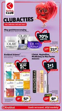 Kruidvat - Folder week 7 - Voorbeeld van een folder van Kruidvat, geldig van 09.02.2026 | Pagina: 25 | Producten: Kaart, Kan, Mascara