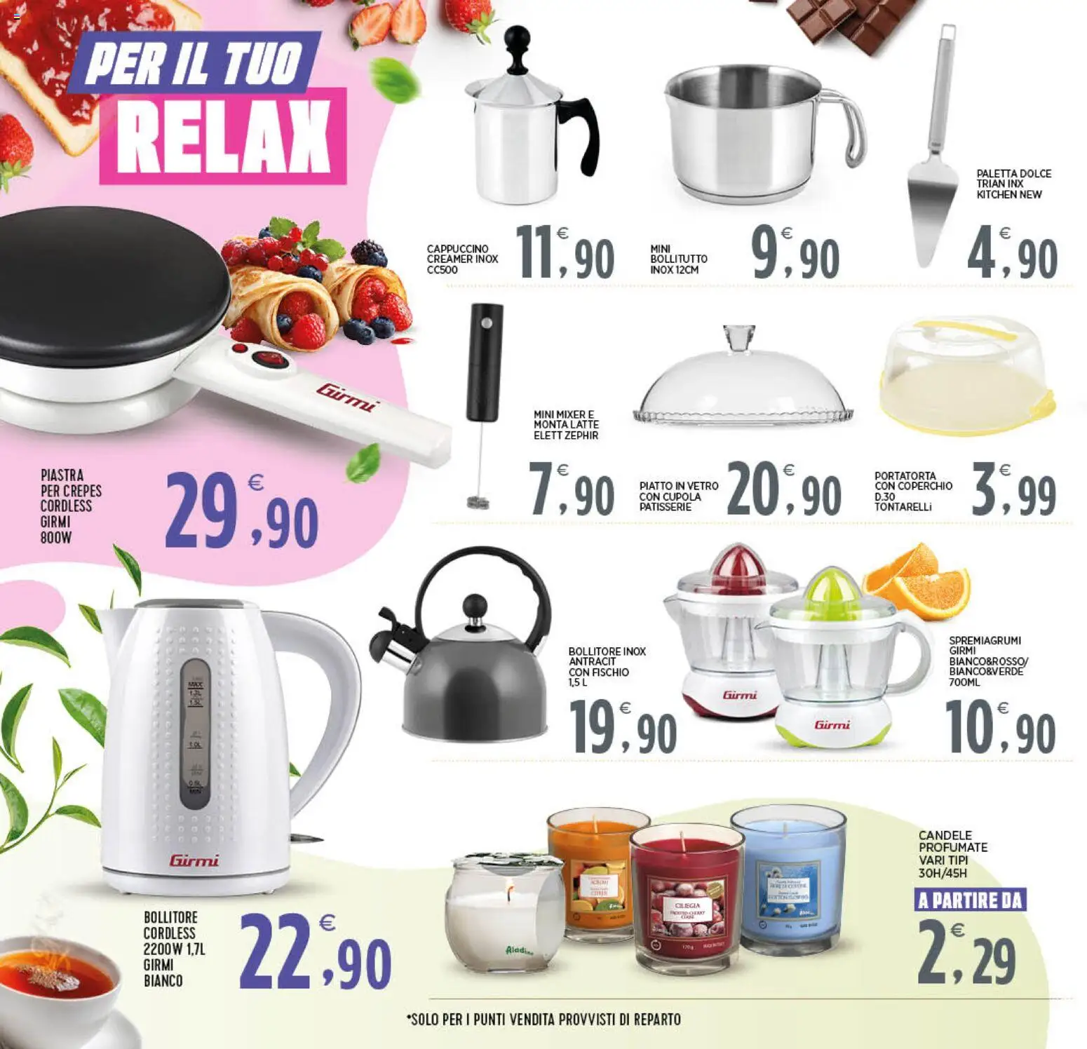 Volantino Interspar del 09.04.2026 | Pagina: 26 | Prodotti: Latte, Piatto, Bollitore, Spremiagrumi