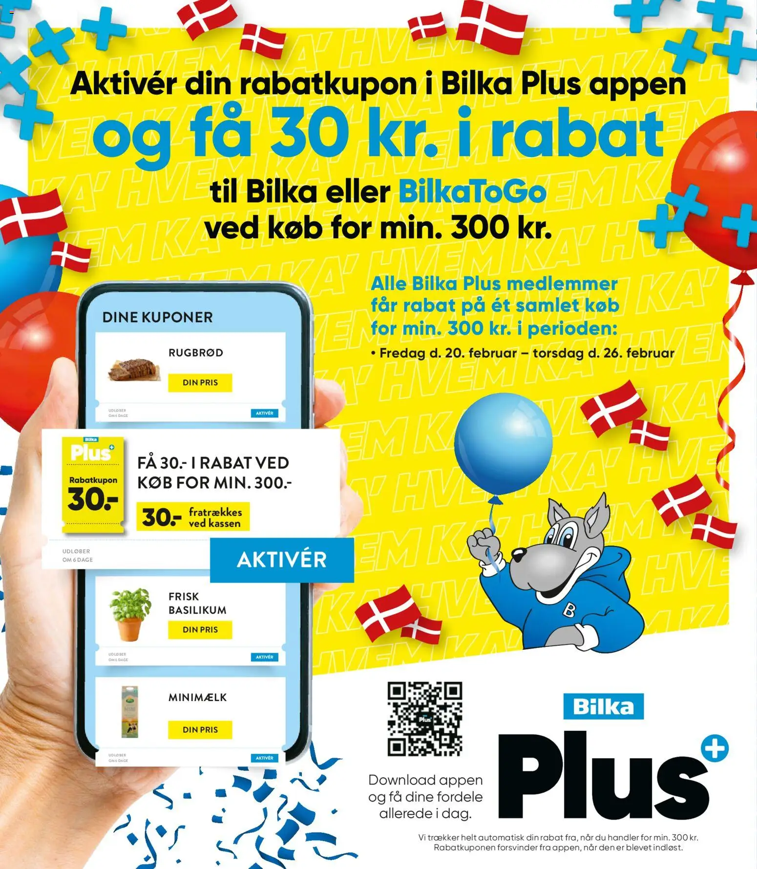 Bilka tilbudsavis – gyldig fra 20.02.2026 | Side: 2 | Produkter: Rugbrød, Basilikum