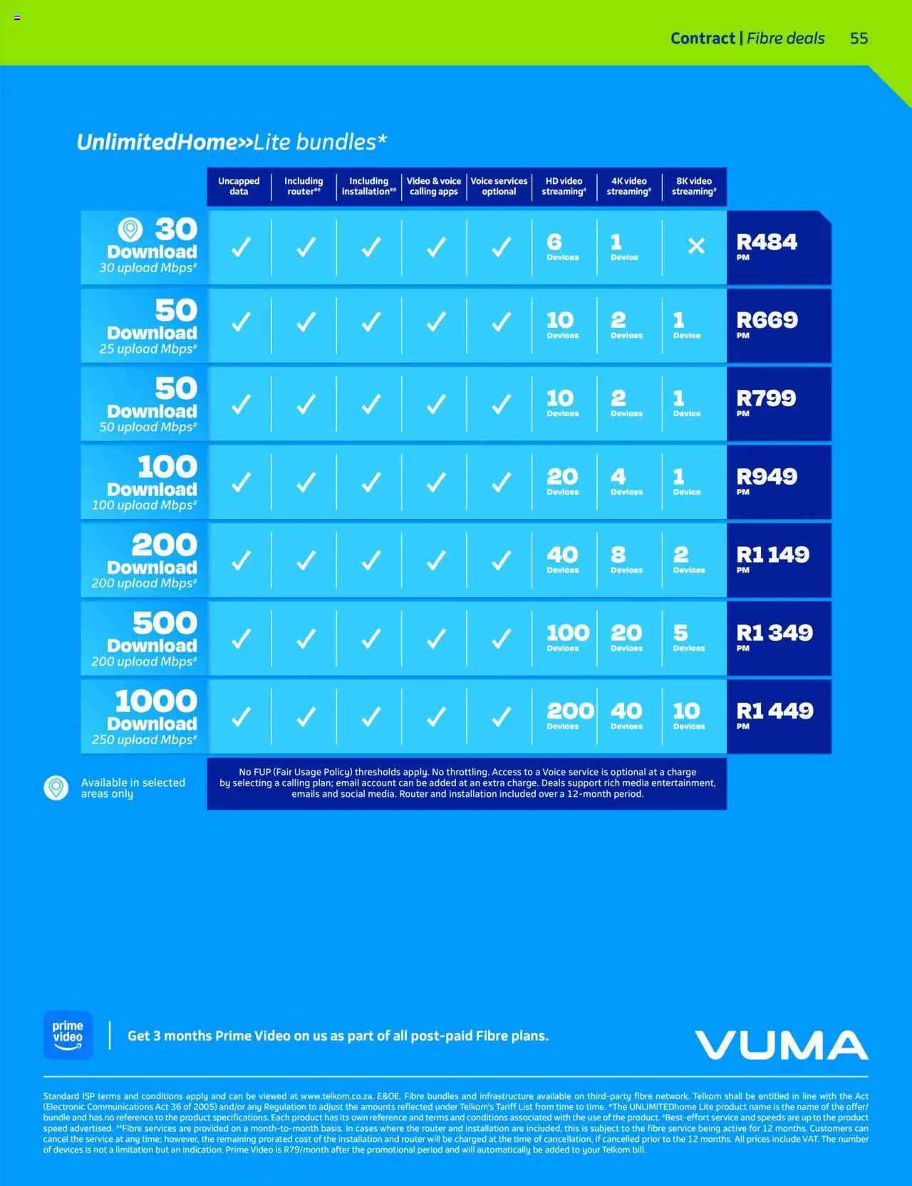 New Telkom catalogue – valid from 05.10.2025 | Page: 53 | Products: Data, Router
