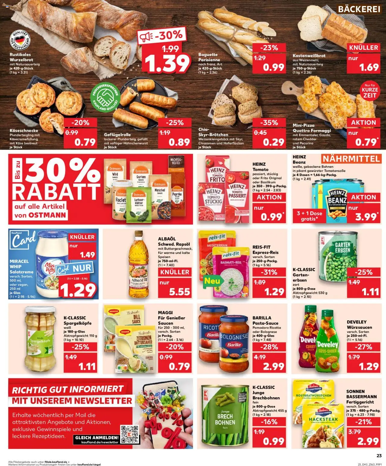 Kaufland prospekt Bremen	 – gültig ab 05.10.2025 | Seite: 23 | Produkte: Maggi, Dressing, Miracel whip, Paprika