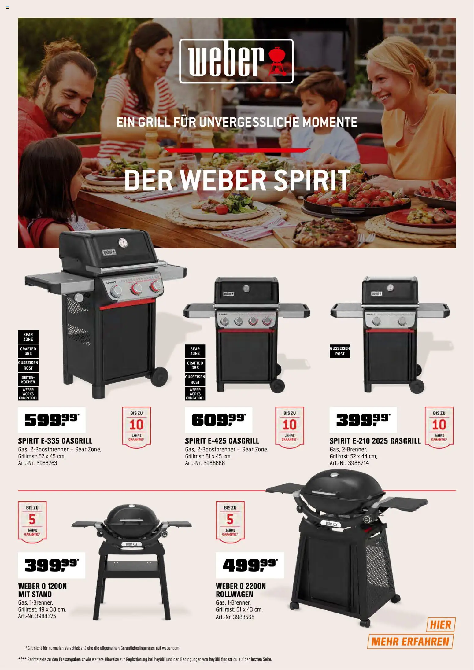 OBI Biberstarke Angebote gültig ab 01.03.2026 | Seite: 12 | Produkte: Grill, Kocher