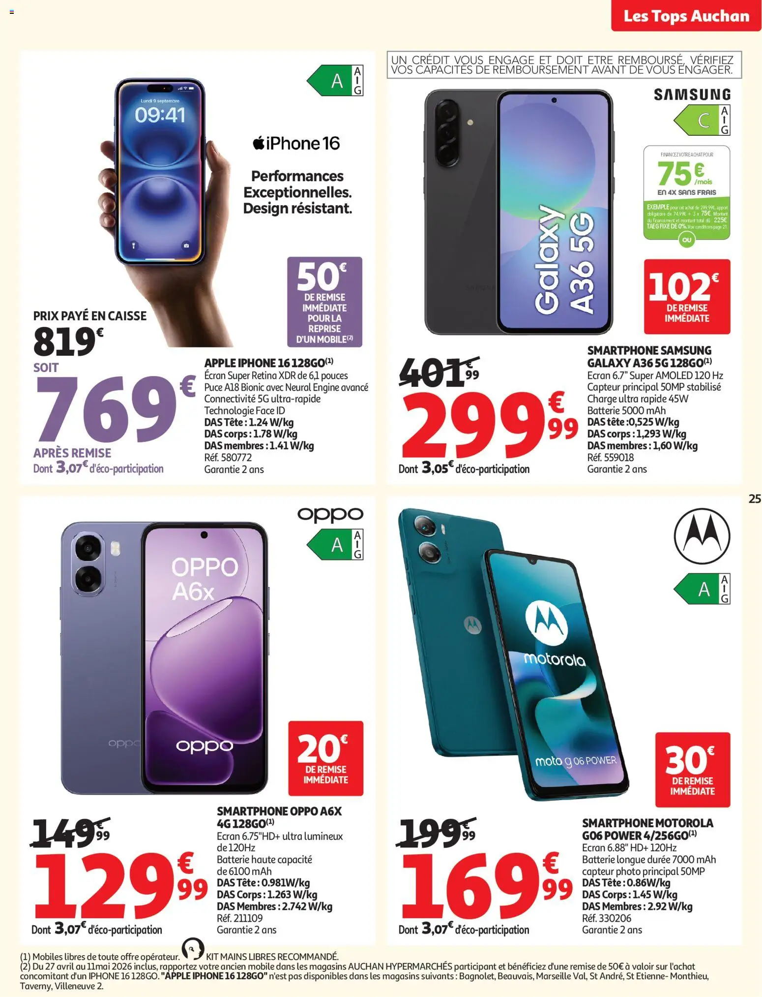 {H1} | Page: 25 | Produits: Smartphone, Apple Iphone, Batterie, Iphone