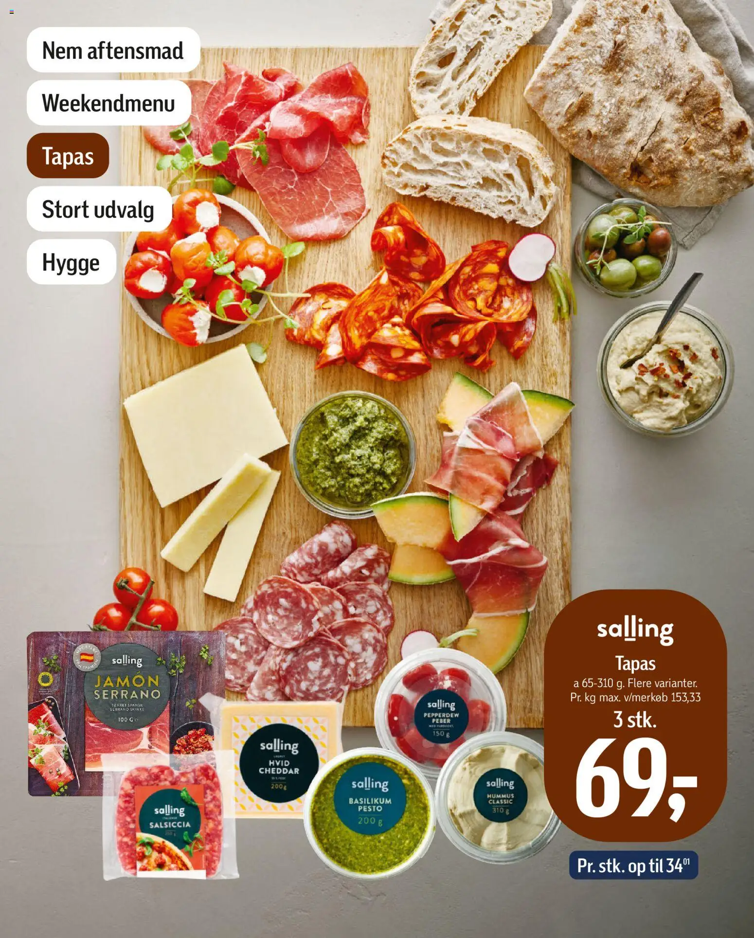 Føtex tilbudsavis – gyldig fra 27.02.2026 | Side: 23 | Produkter: Cheddar, Skinke, Peber, Basilikum