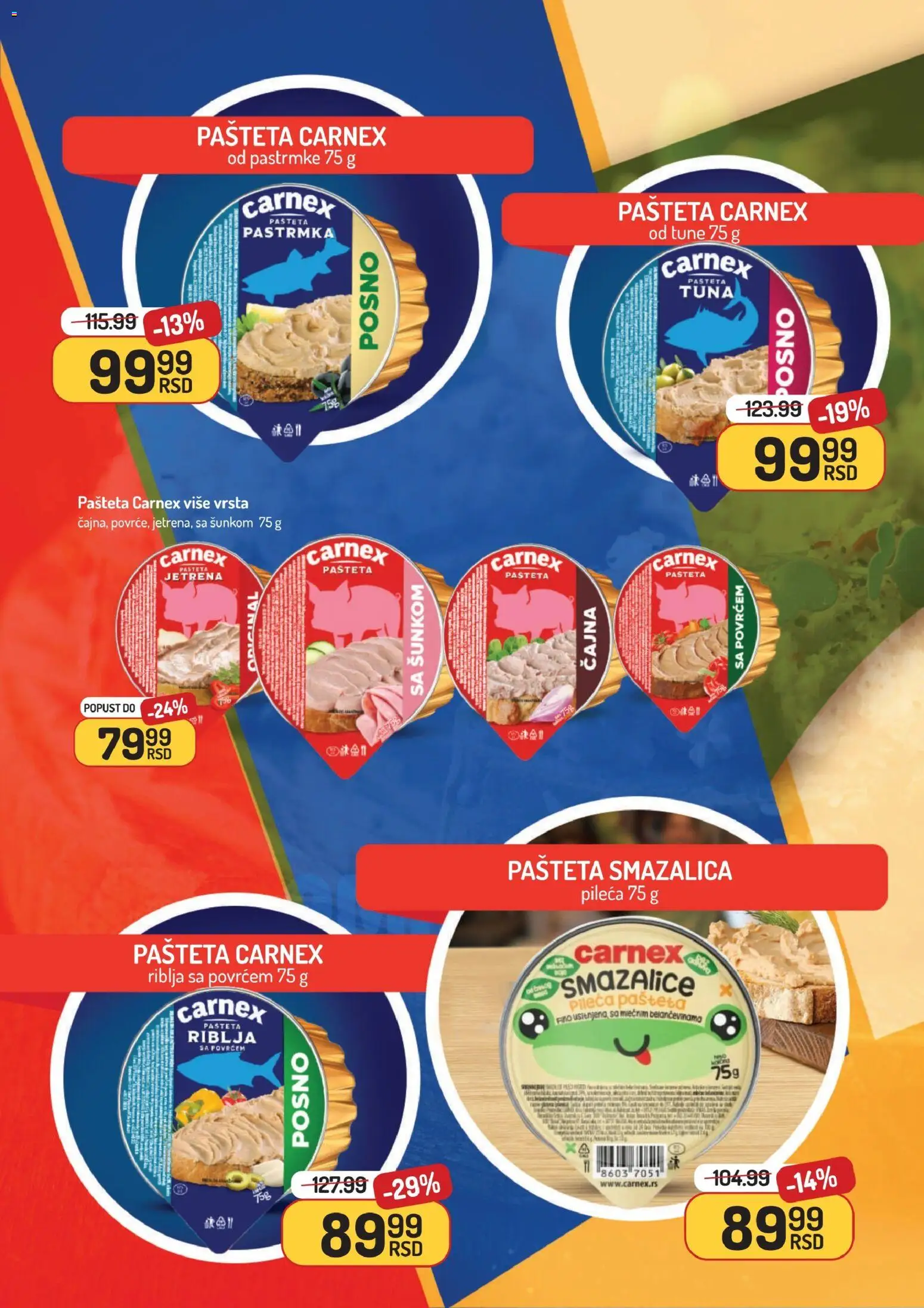 Aman katalog - važi od 24.11.2025 | Strana: 6 | Proizvode: Pastrmka, Pašteta