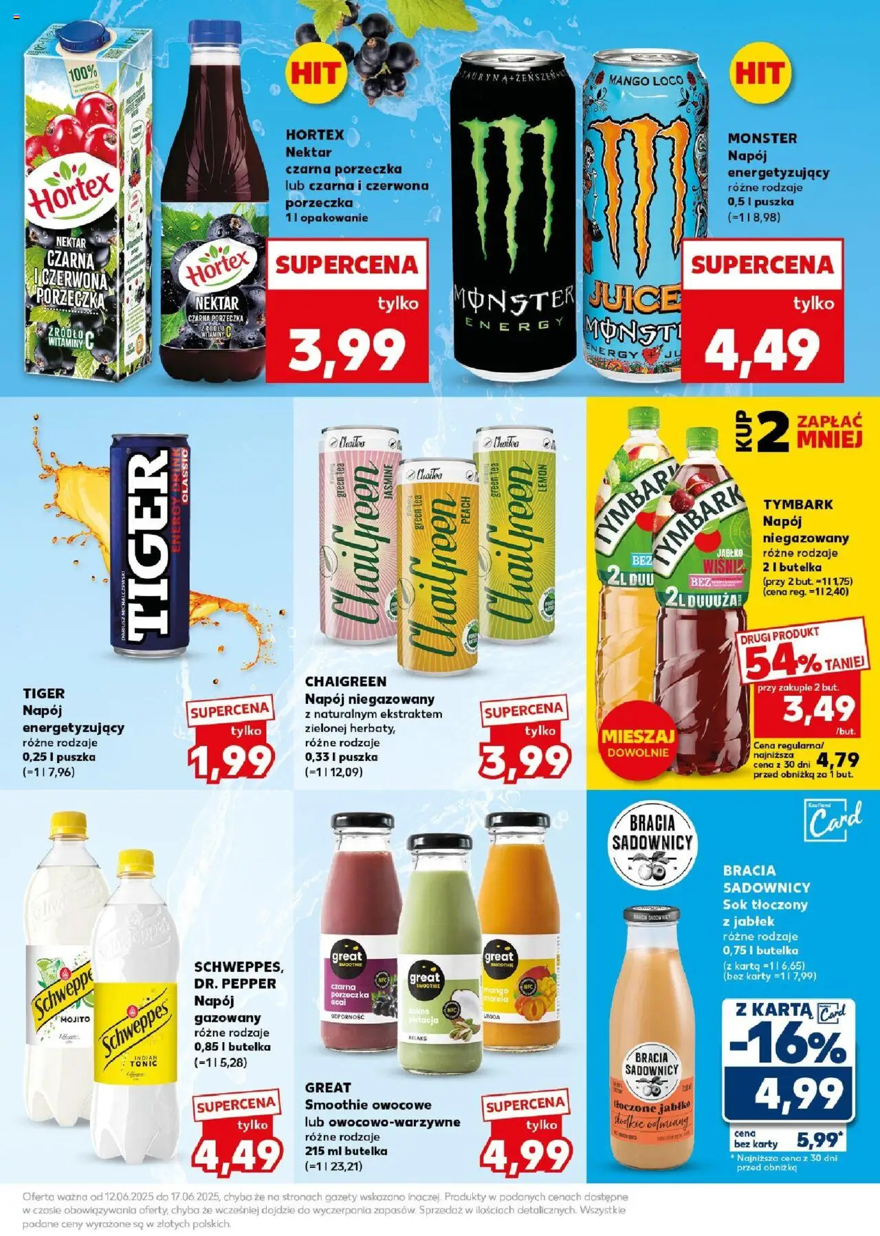 Kaufland gazetka - Super Sobota od 14.06.2025 | Strona: 23 | Produkty: Mango, Smoothie, Porzeczka, Sok
