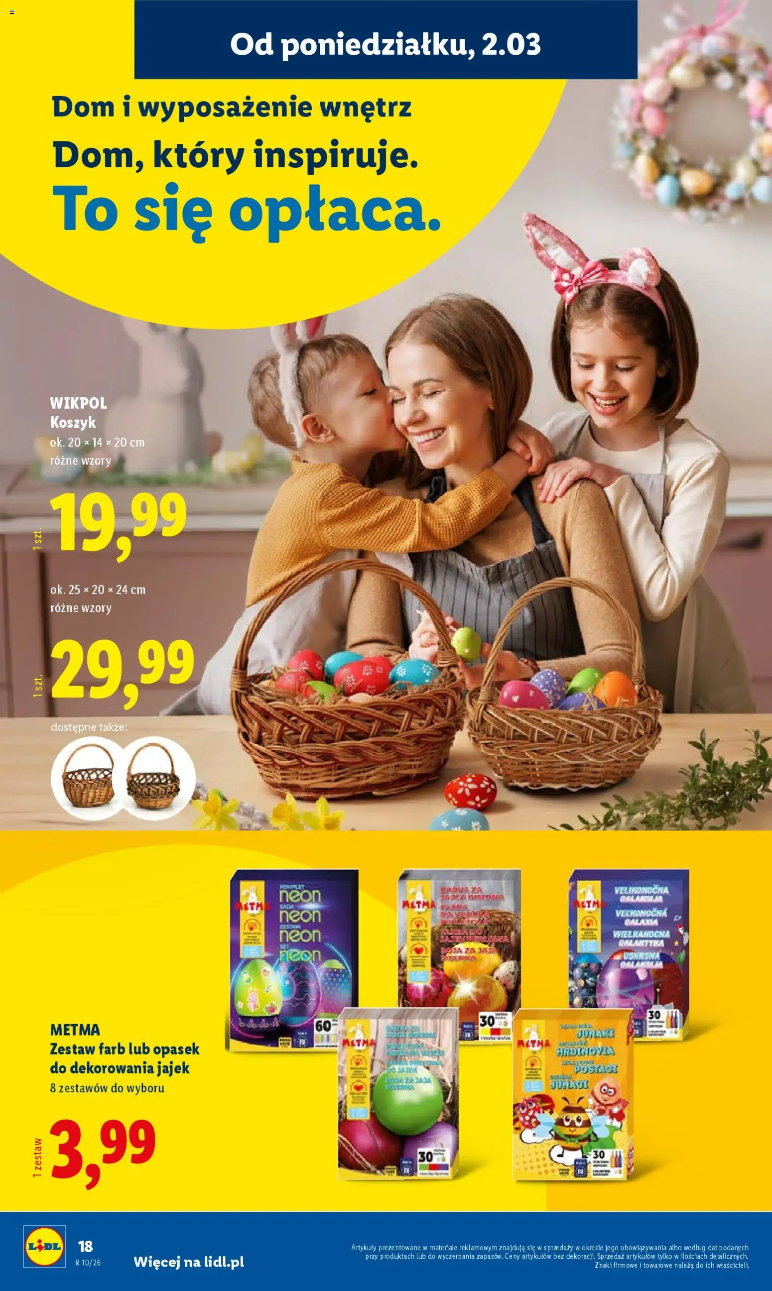 Lidl Katalog od 02.03.2026 | Strona: 20 | Produkty: Jaja