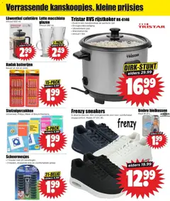 Dirk - Folder week 9 - Voorbeeld van een folder van Dirk, geldig van 25.02.2026 | Pagina: 28 | Producten: Sneakers, Rijst, Pan, Batterijen