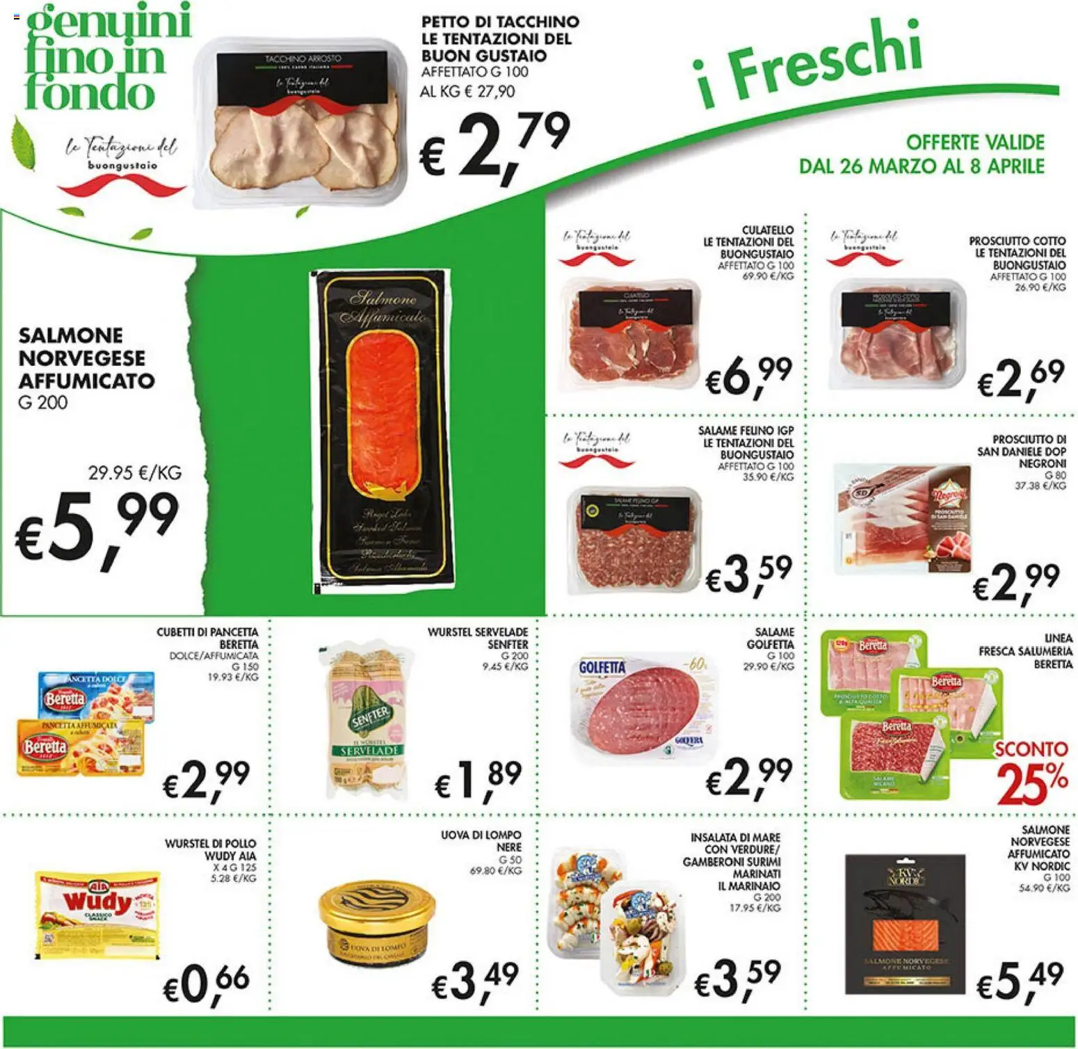 Volantino Coal del 26.03.2026 | Pagina: 10 | Prodotti: Pollo, Pancetta, Surimi, Tacchino