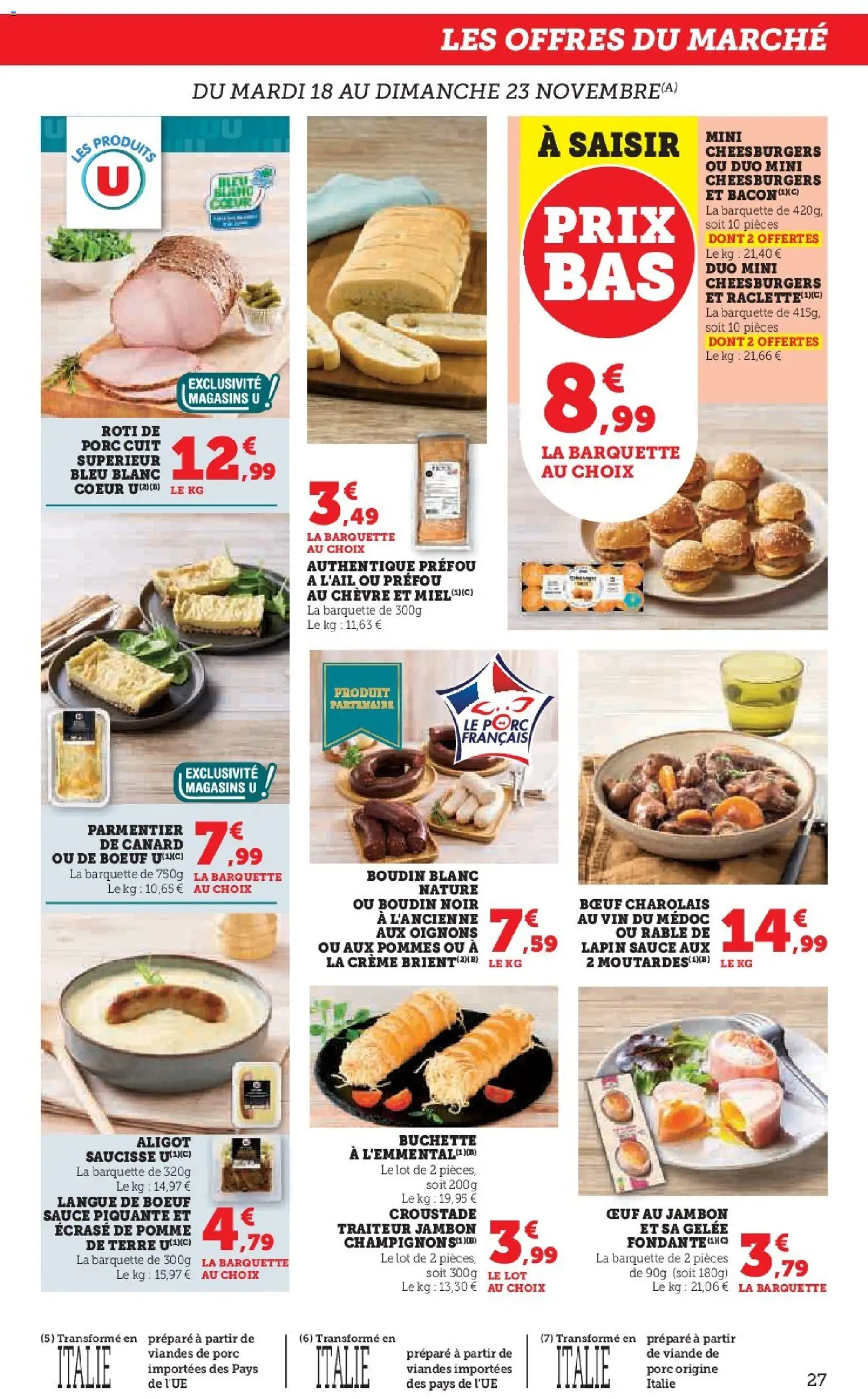 {H1} | Page: 27 | Produits: Lapin, Viande, Pommes, Gelée