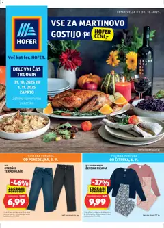 Hofer SI - Katalog - Pregled kataloga iz trgovine Hofer SI, vrijedi od 30.10.2025