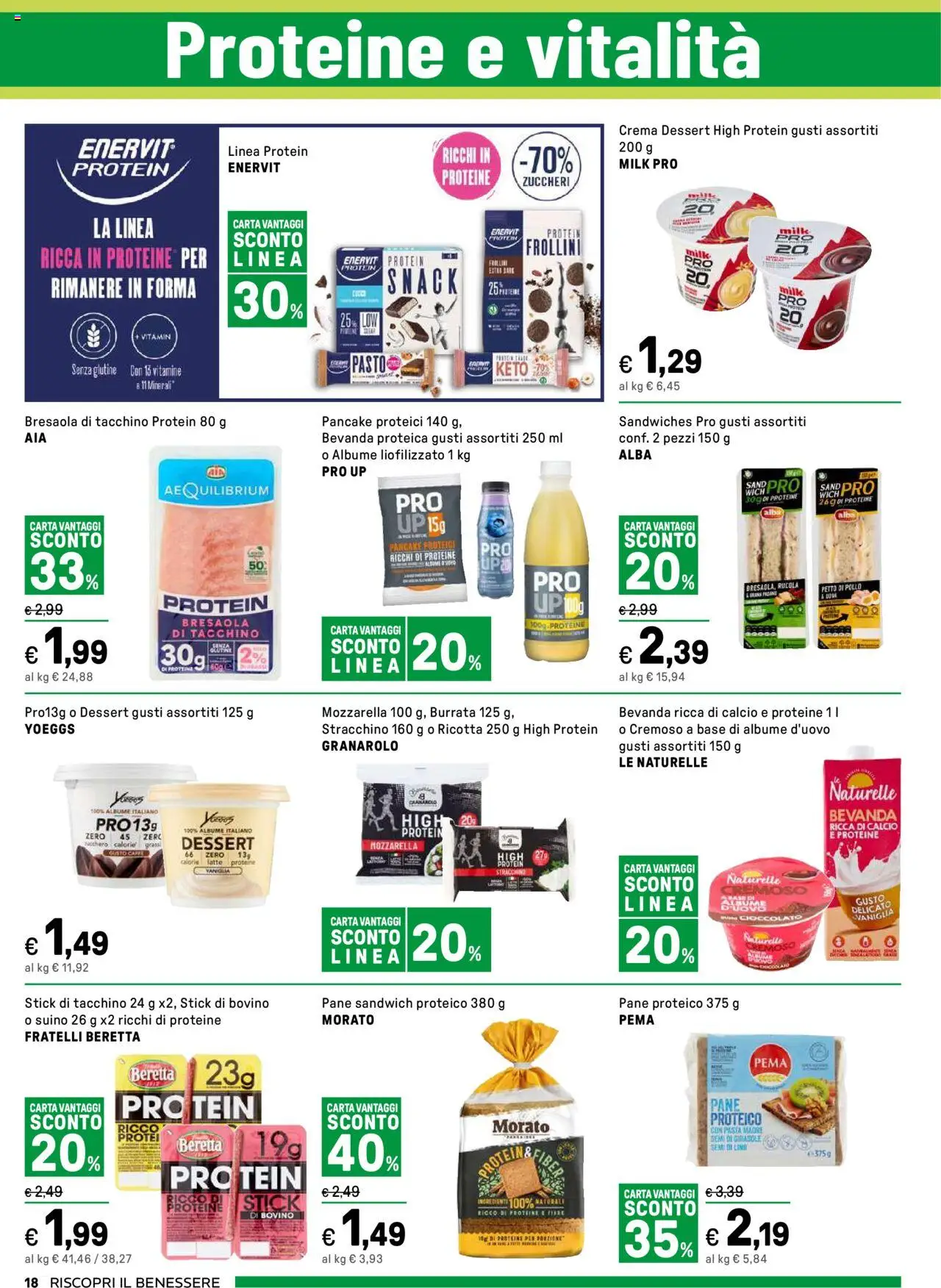 Volantino Iper del 18.08.2025 | Pagina: 17 | Prodotti: Petto di Pollo, Cioccolato, Bresaola, Ricotta