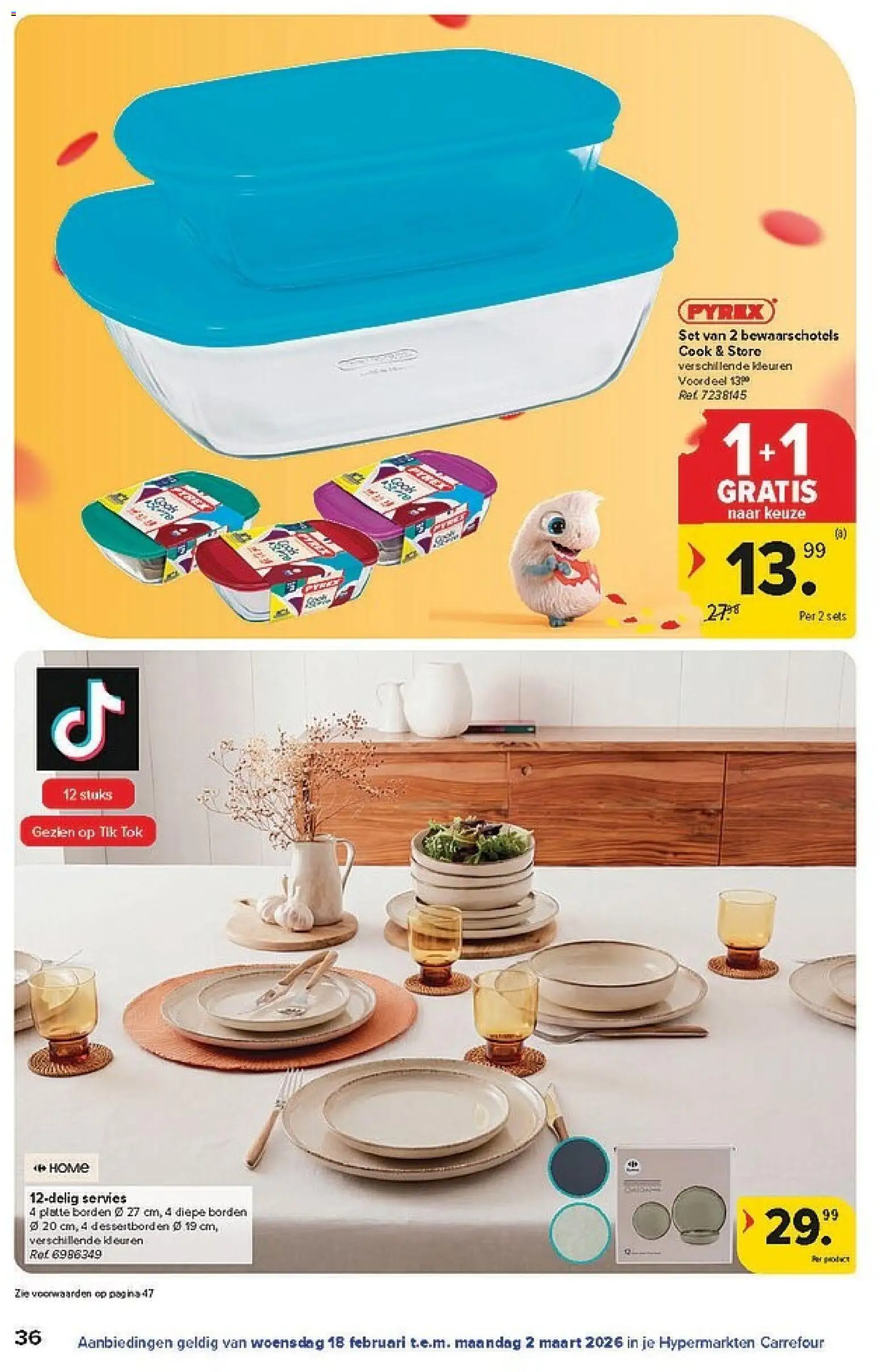 {H1} | Pagina: 36 | Producten: Servies