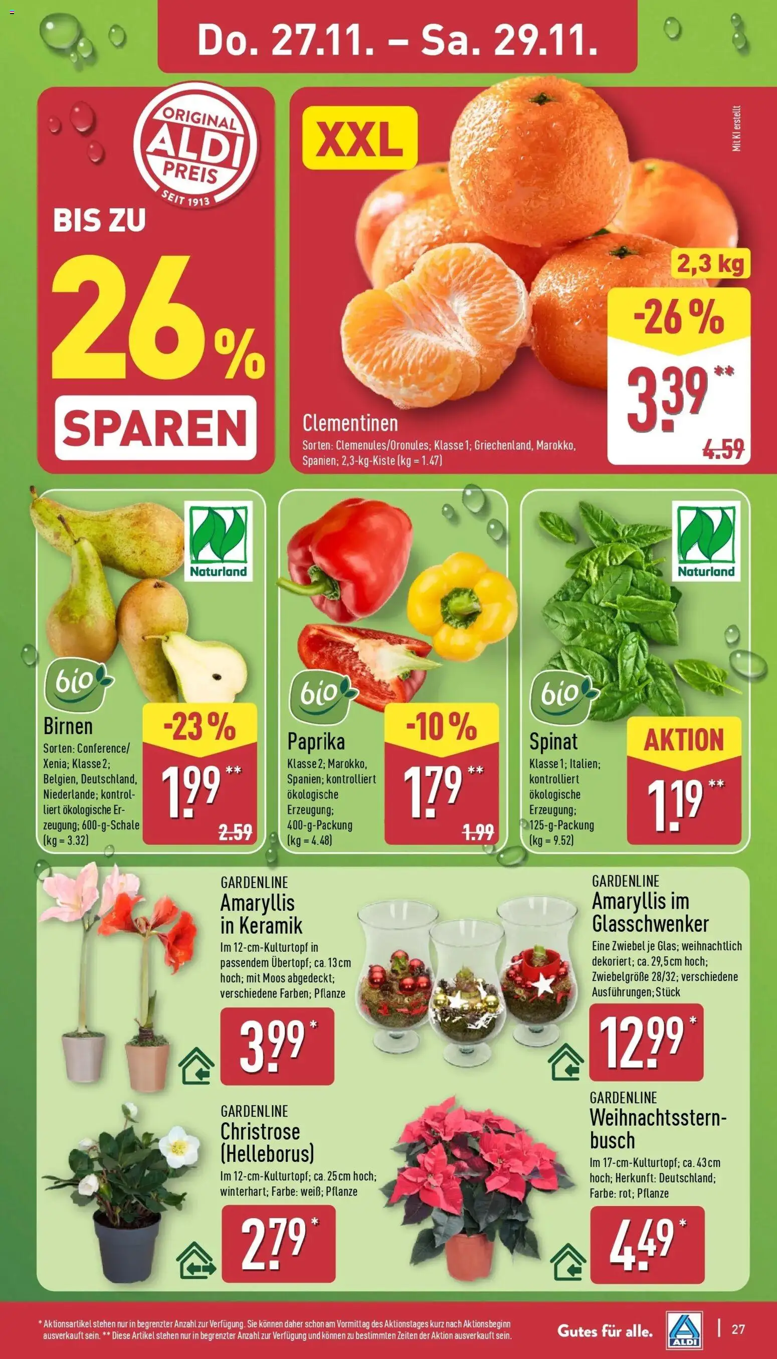 Aldi - ALDI Nord: Wochenangebote – gültig ab 23.11.2025 | Seite: 35