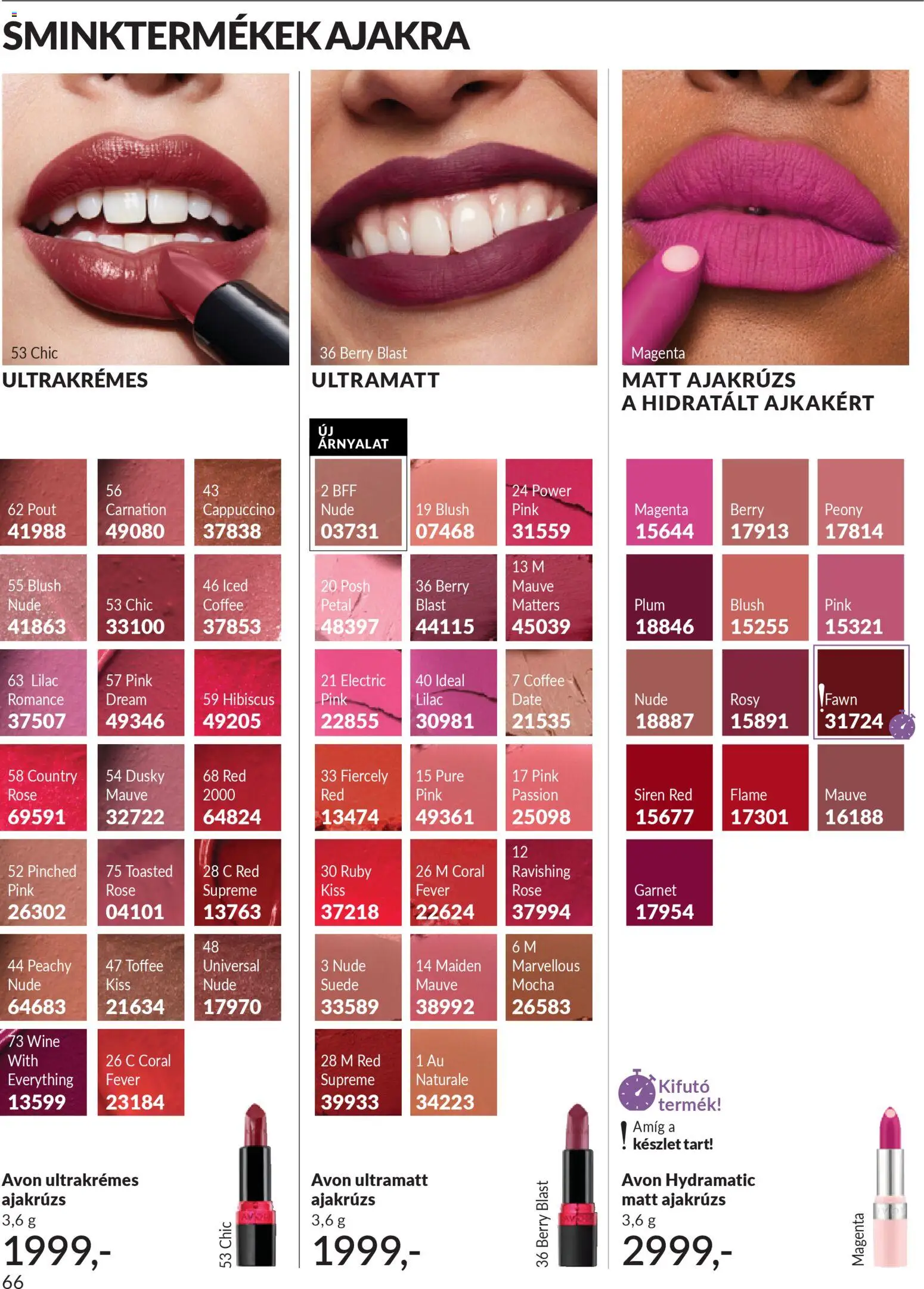 Avon akciós ujság - amely érvényes a következő dátumtól: 01.11.2025 | Oldal: 72
