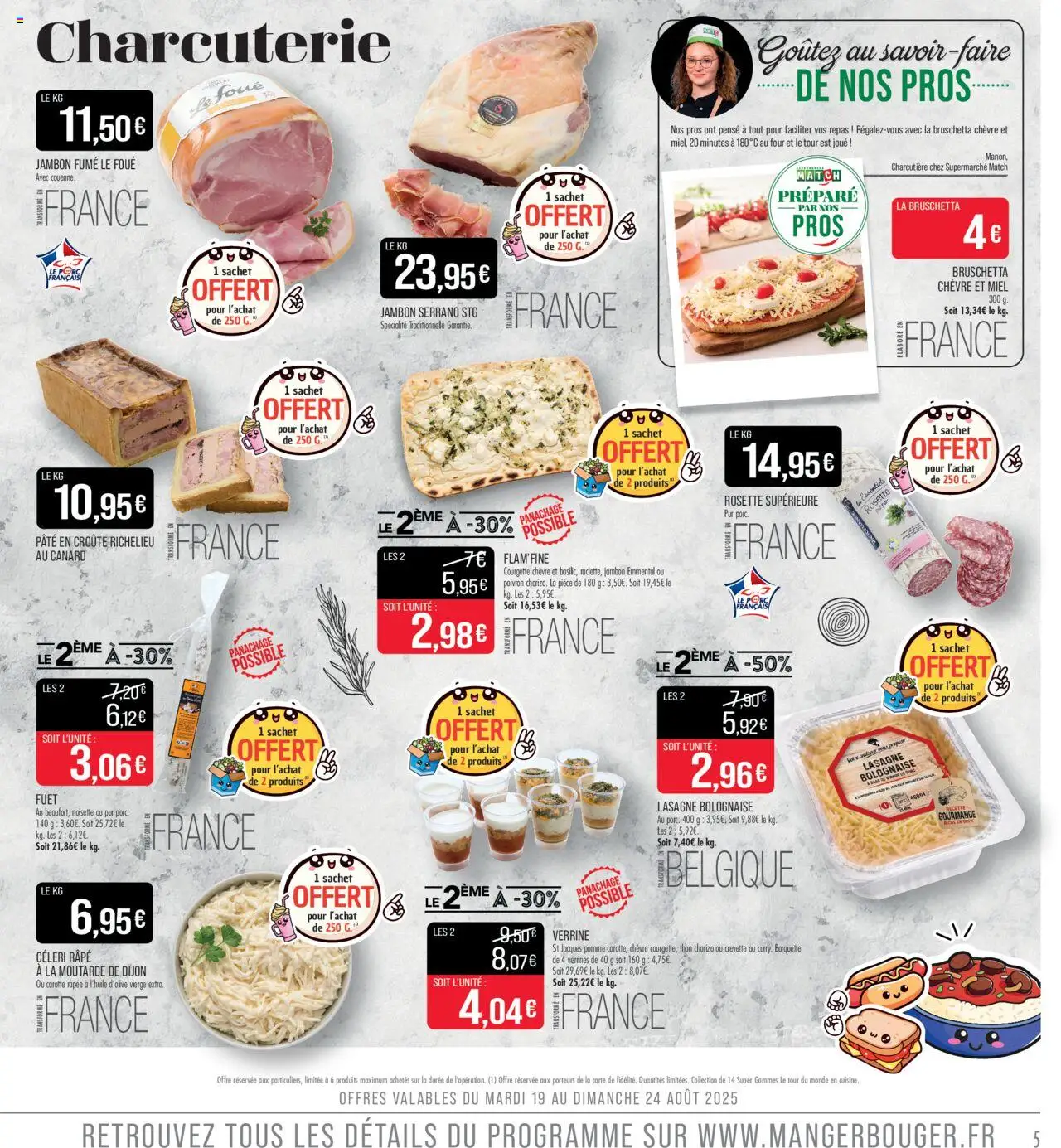  | Page: 5 | Produits: Noisette, Poivron, Thon, Verrines