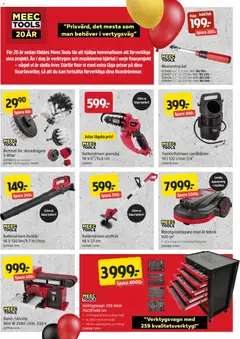 Jula erbjudanden - Förhandsvisning av reklamblad från butik Jula aktuell från 19.03.2026 | Sida: 4 | Produkter: Robotgräsklippare, Jordfräs, Grensåg, Batteri