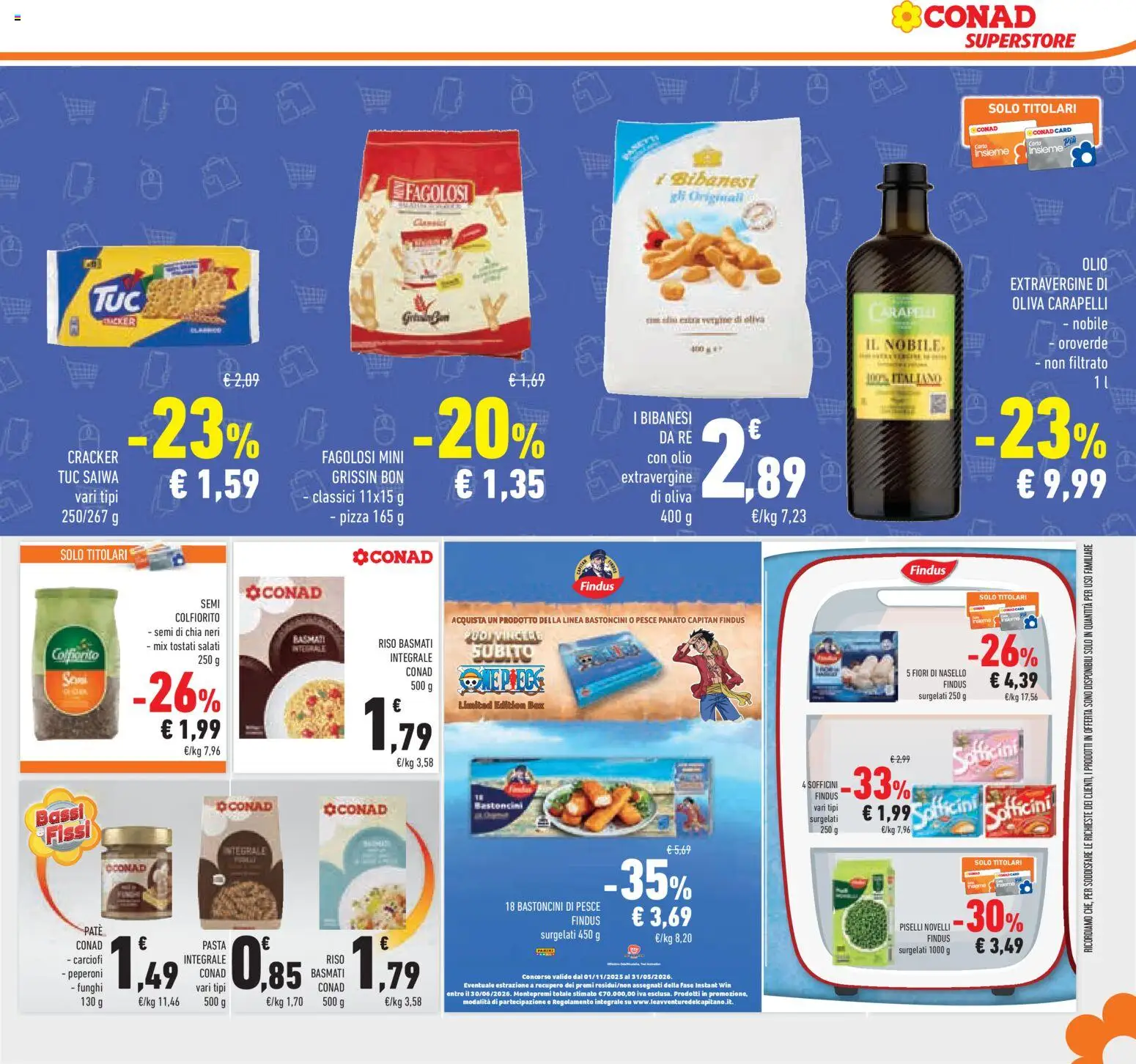 Volantino Conad del 11.03.2026 | Pagina: 35 | Prodotti: Paté, Olive, Carciofi, Piselli