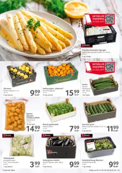 Selgros Prospekt 	 ab 23.04.2026 gültig | Seite: 25 | Produkte: Eisbergsalat, Spargel, Zucchini, Zitronen