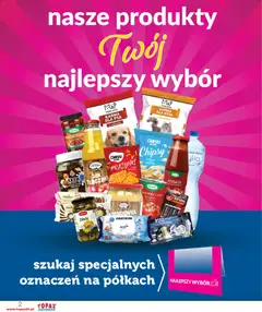Pogląd oferty "Topaz Gazetka - Express" - ważna od 05.02.2026 | Strona: 2 | Produkty: Bateria, Pomidory, Krem, Woda