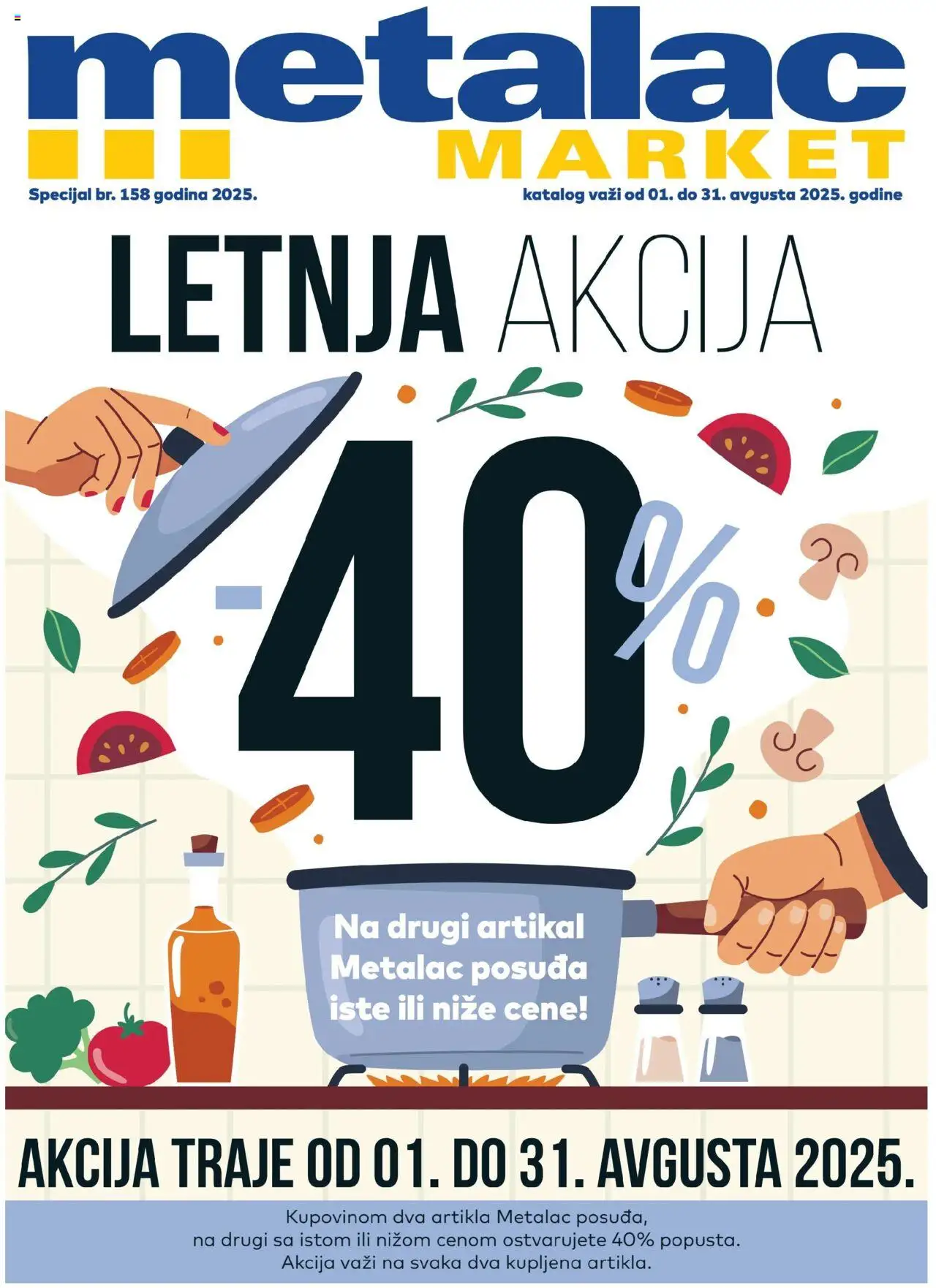 Metalac Market katalog - važi od 01.08.2025 | Strana: 1