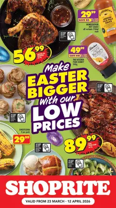 Shoprite specials catalogue – valid from 23.03.2026