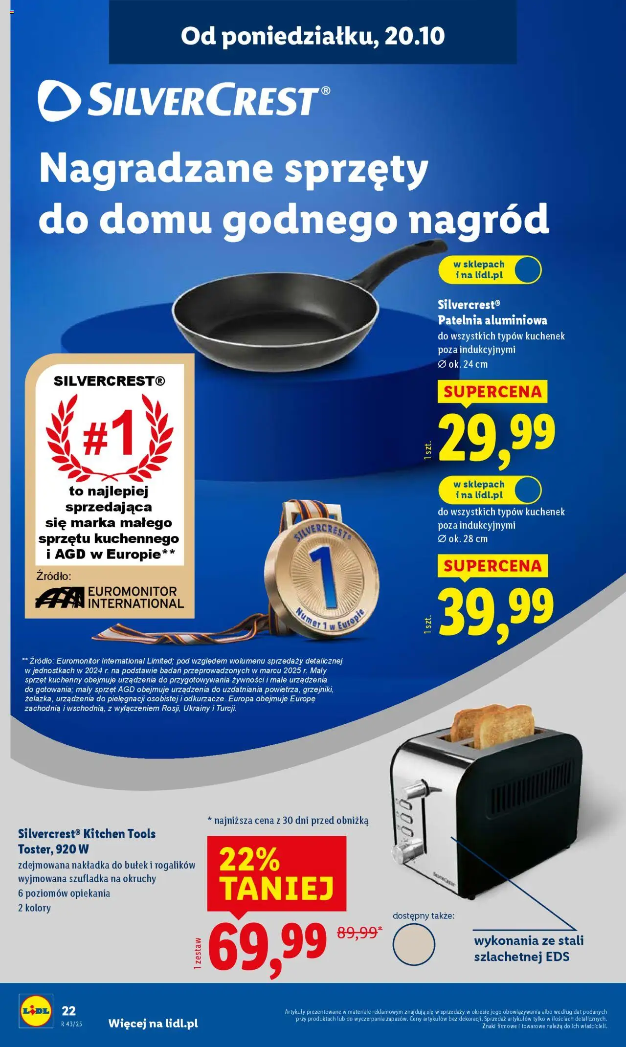Lidl Katalog od 20.10.2025 | Strona: 26 | Produkty: Patelnia