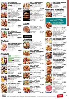 Thiriet - Prévisualisation de Thiriet -  Livraison à domicile valide à partir de 01.03.2026 | Page: 35 | Produits: Barbecue, Volaille, Piment d'espelette, Porc