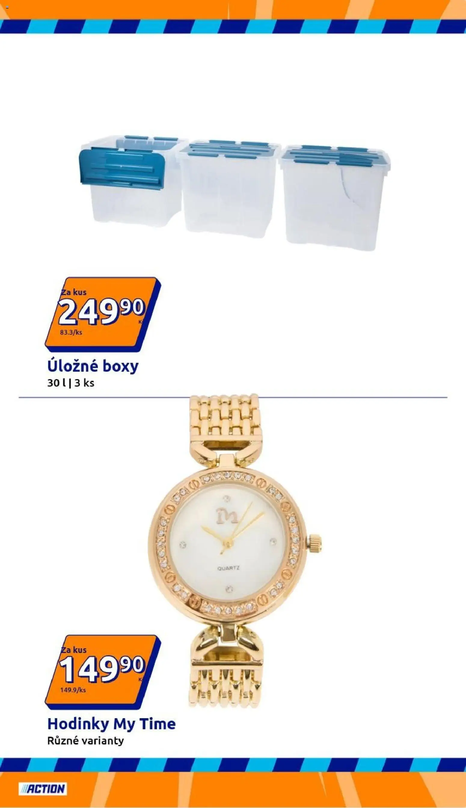 Action leták od 29.04.2026 | Strana: 17 | Produkty: Hodinky, Úložné boxy