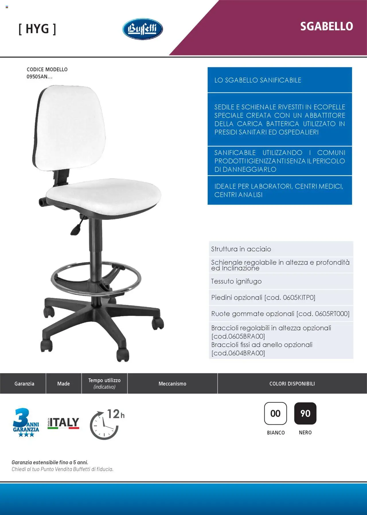 Volantino Buffetti del 28.06.2025 | Pagina: 191 | Prodotti: Abbattitore, Braccioli, Anello, Sgabello