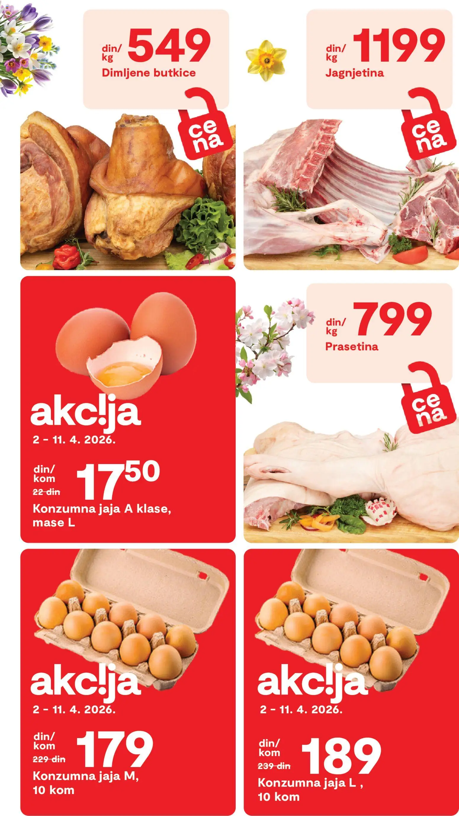 Matijevic katalog - važi od 01.04.2026 | Strana: 2 | Proizvode: Jaja