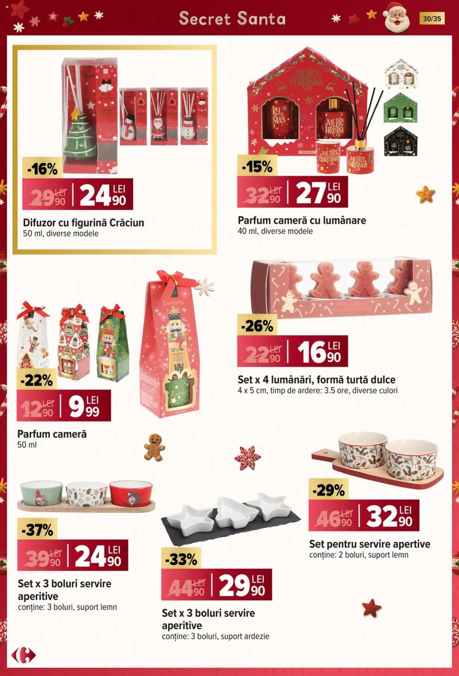 Noul catalog Carrefour – valabil de la 12.11.2025 | Pagină: 30 | Produse: Cameră, Difuzor, Lumânare, Turtă dulce