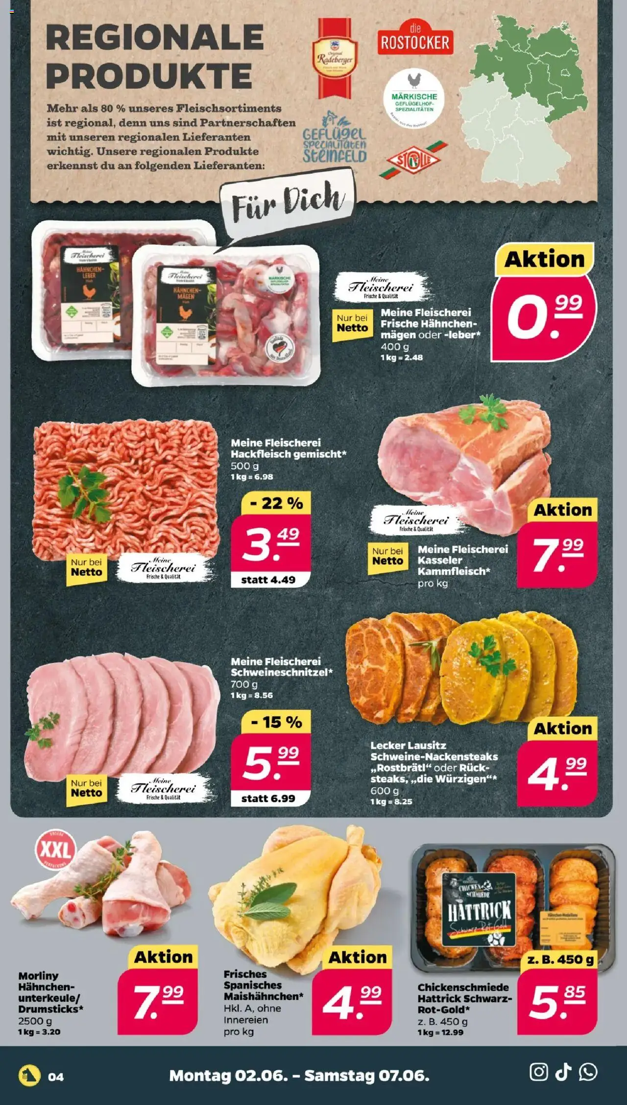 Netto Prospekt ab 02.06.2025 → Angebote nächste Woche
