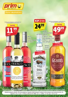 Pogląd oferty "Prim Market gazetka - Oferta alkoholowa" - ważna od 01.04.2026