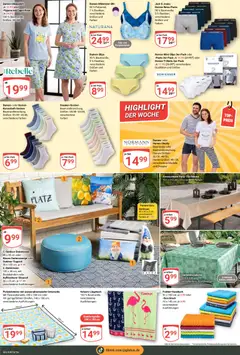Globus Prospekt 	 ab 27.04.2026 gültig | Seite: 23 | Produkte: Caprihose, Kissen, Jacke, Pyjama