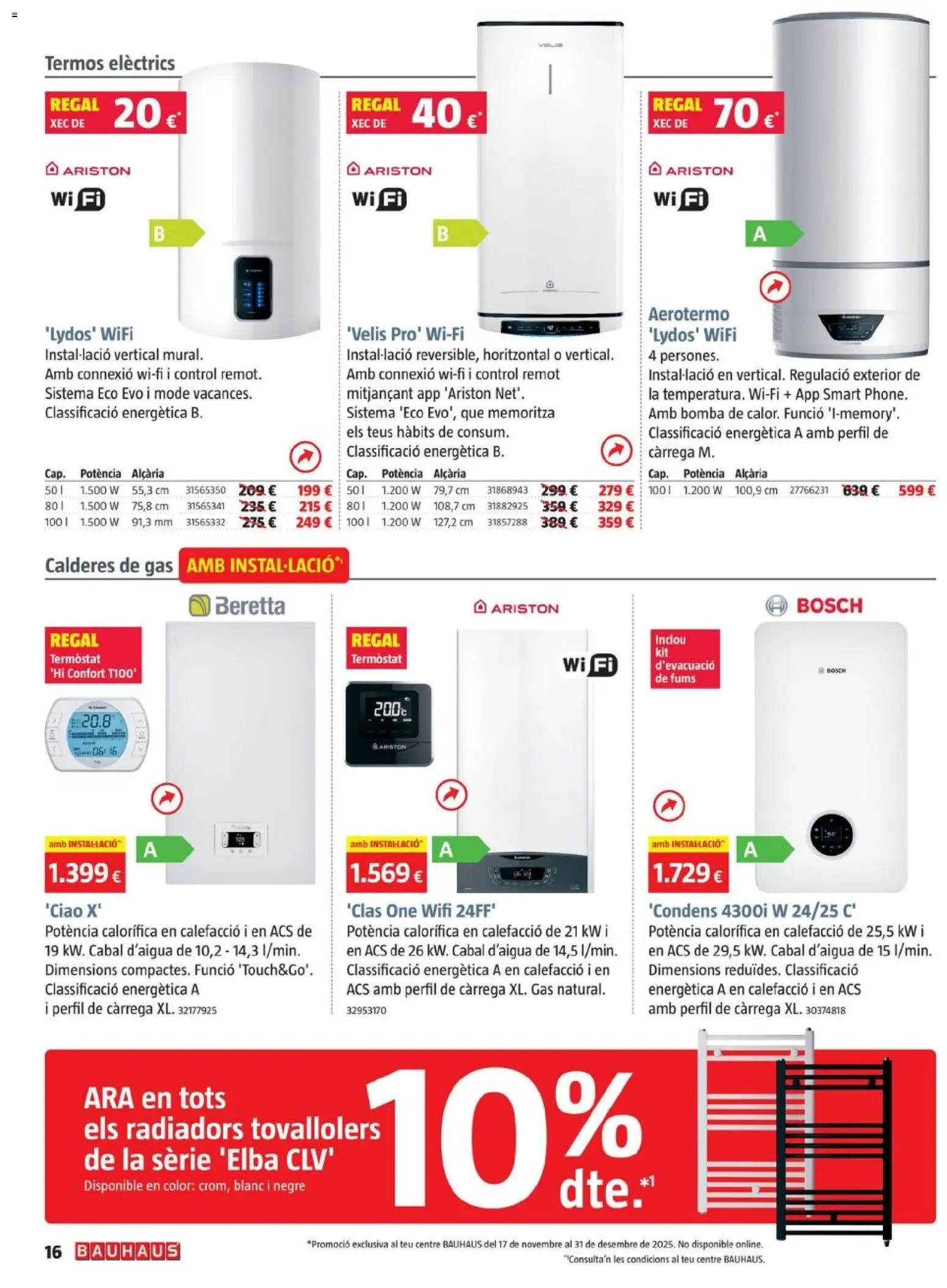 Bauhaus folleto Cat │ válido desde el 17.11.2025 | Página: 16