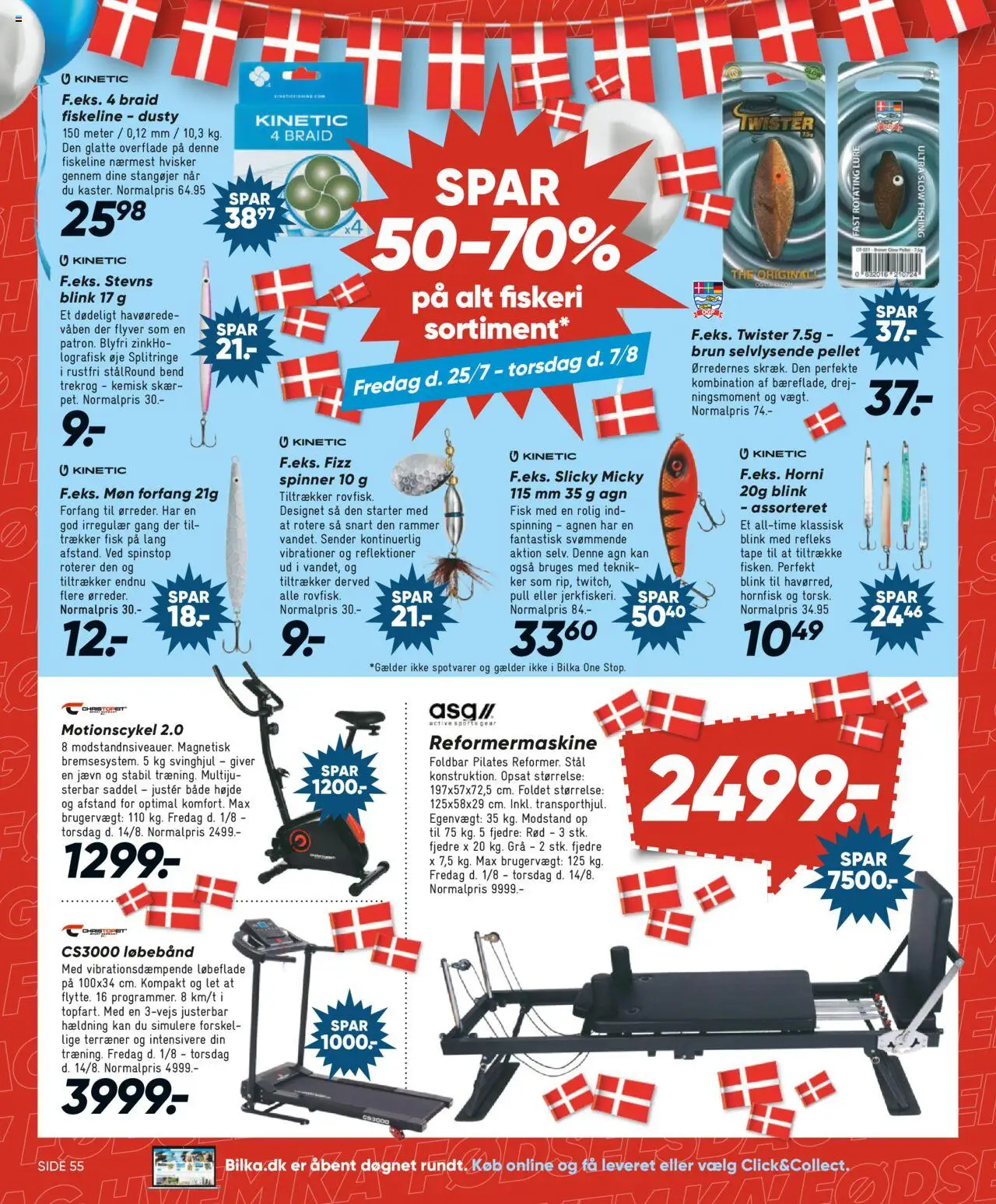 Bilka Tilbudsavis gyldig fra 01.08.2025 | Side: 70 | Produkter: Rammer, Fisk, Søm