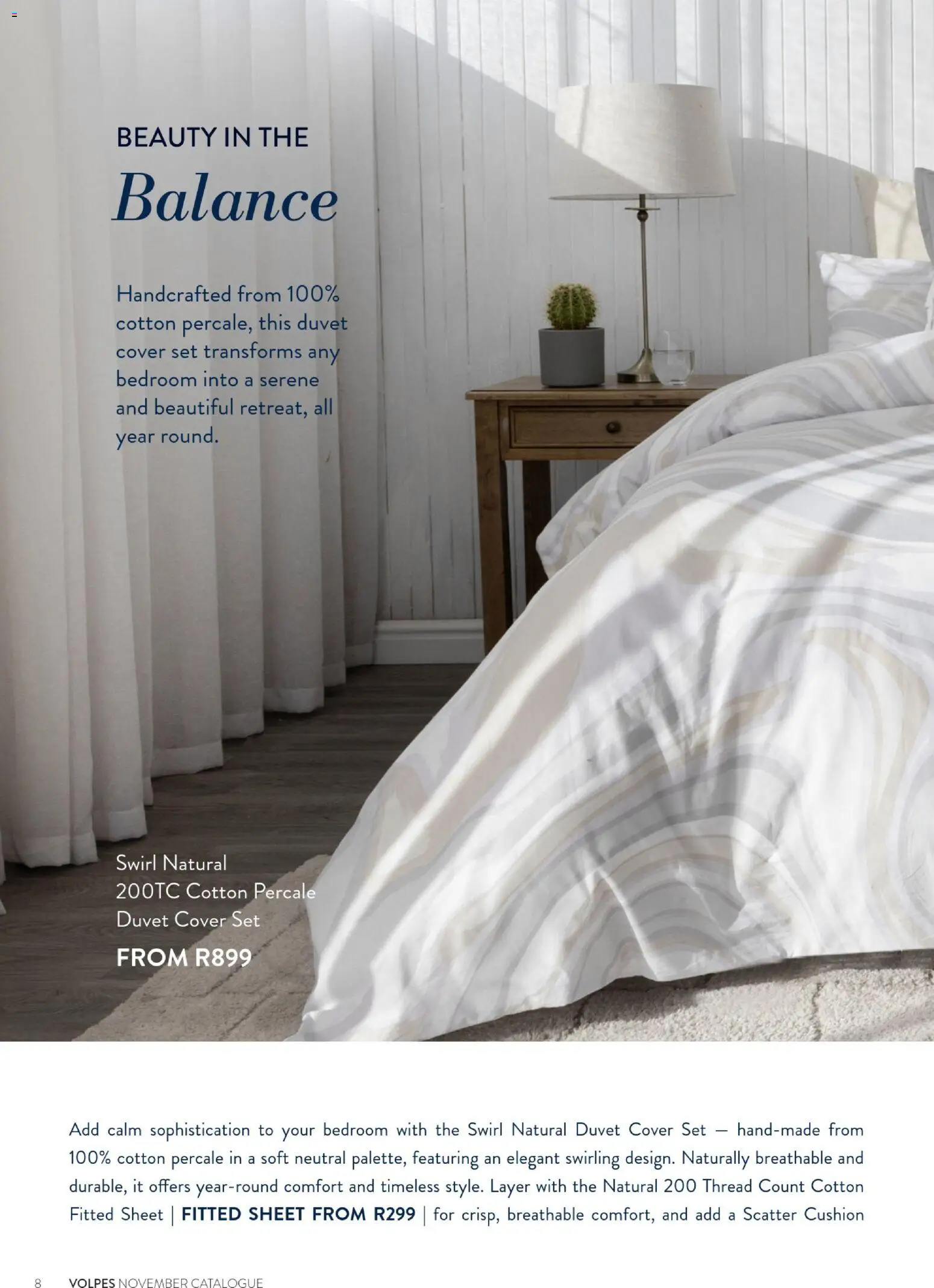 New Volpes catalogue – valid from 18.11.2025 | Page: 16 | Products: Cover, Duvet, Cushion