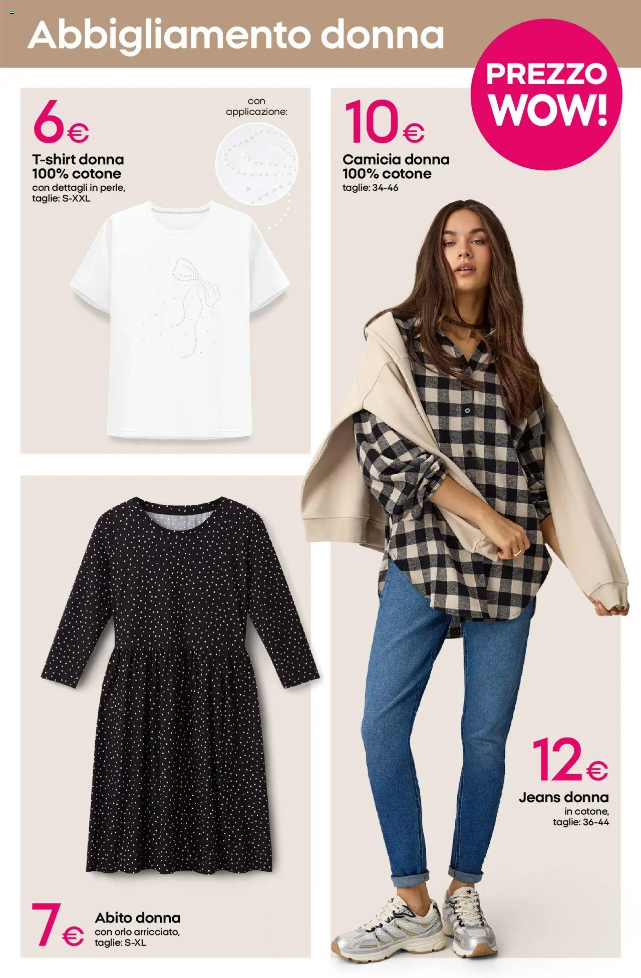 Volantino Pepco del 25.09.2025 | Pagina: 3 | Prodotti: Camicia, Abito, Jeans